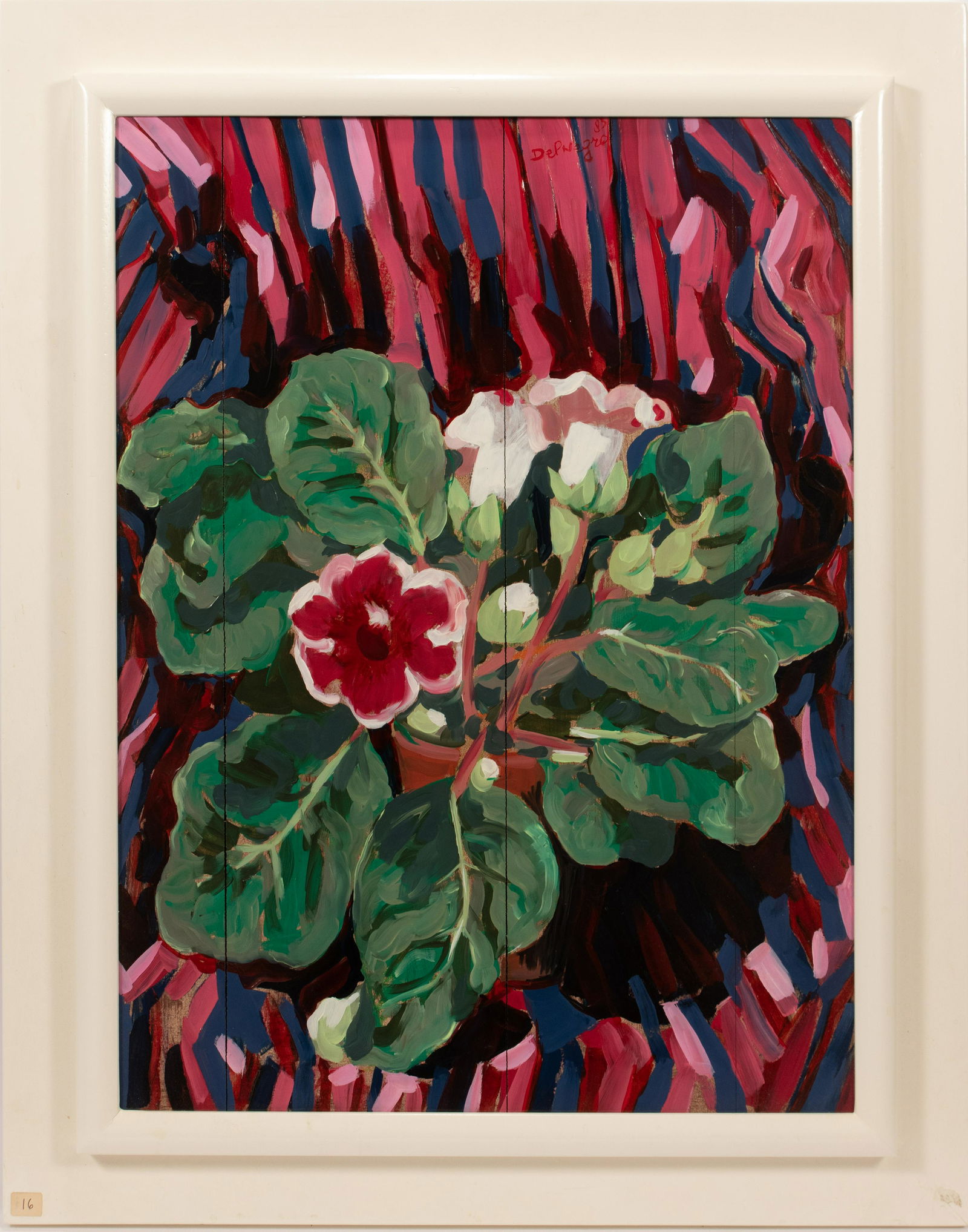 UMBERTO  DEL NEGRO (ITALIAN, 1940-2017) ACRYLIC ON WOOD (1 of 6)