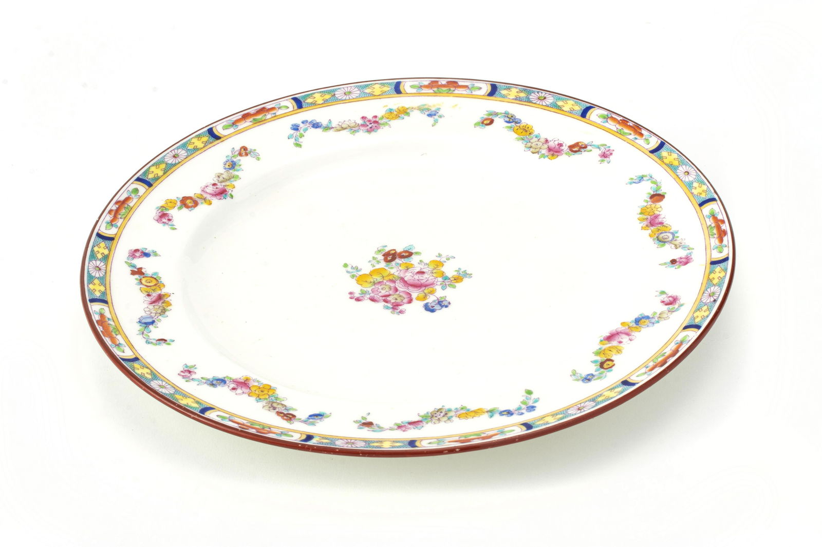 MINTONS PORCELAIN DINNER PLATES NINE DIA 10" (1 of 3)