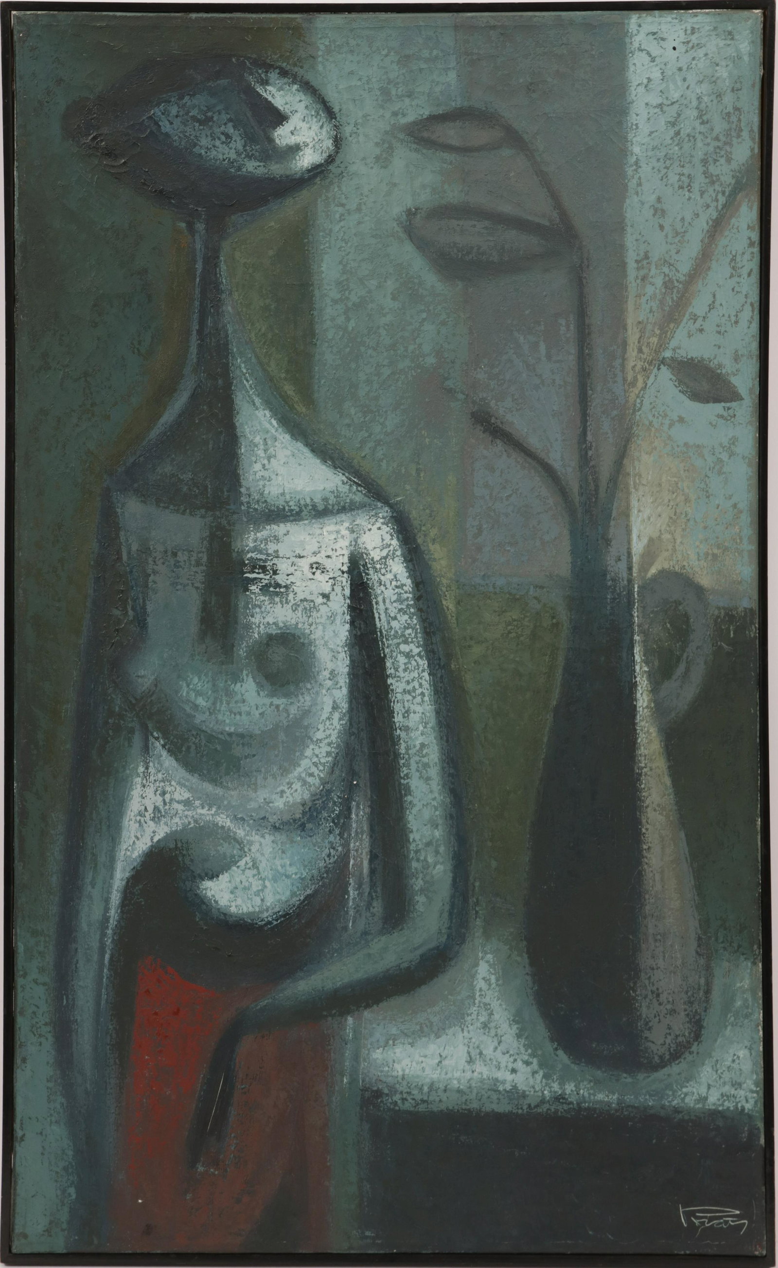 RAMON PRATS (AMERICAN/SPAIN, 1928-2003) OIL ON CANVAS, (1 of 4)