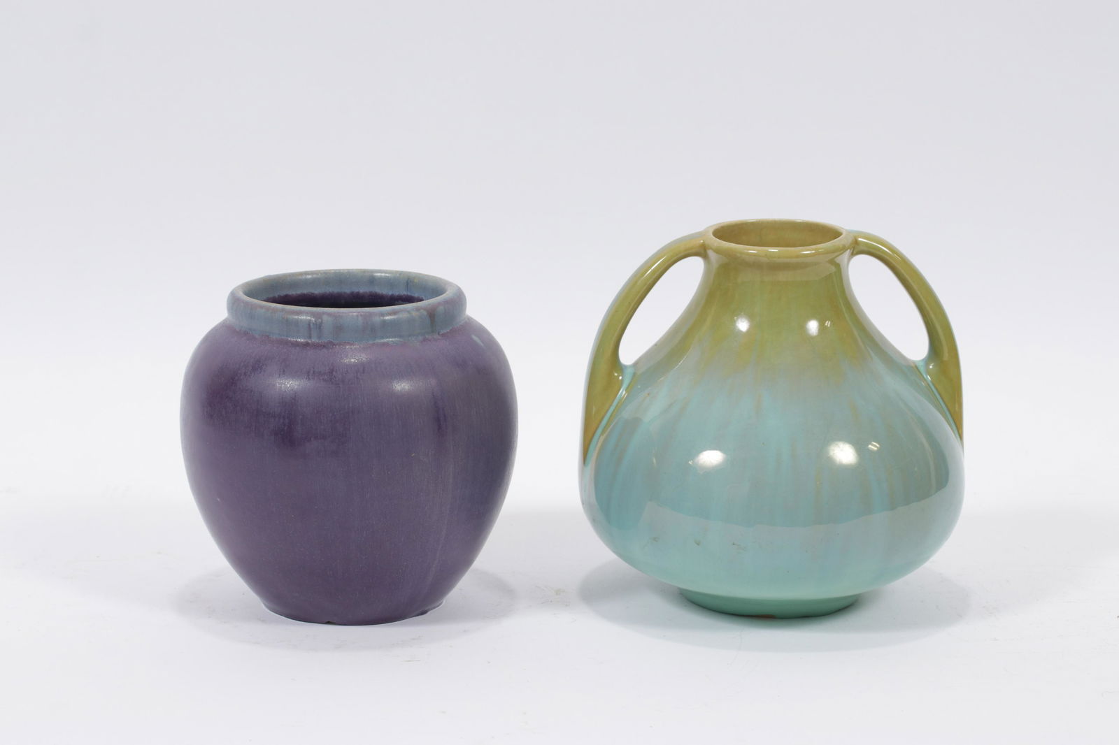 FULPER AMERICAN ART POTTERY VESSELS, C. 1920, 2 PCS, H (1 of 5)