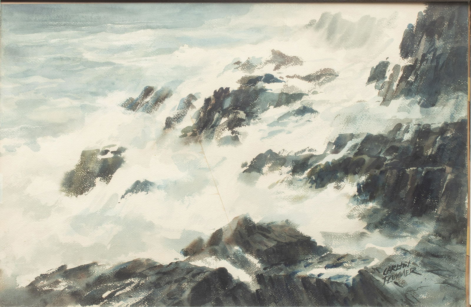 CARLTON PLUMMER (AMERICAN, 1929-2020) WATERCOLOR ON (1 of 3)