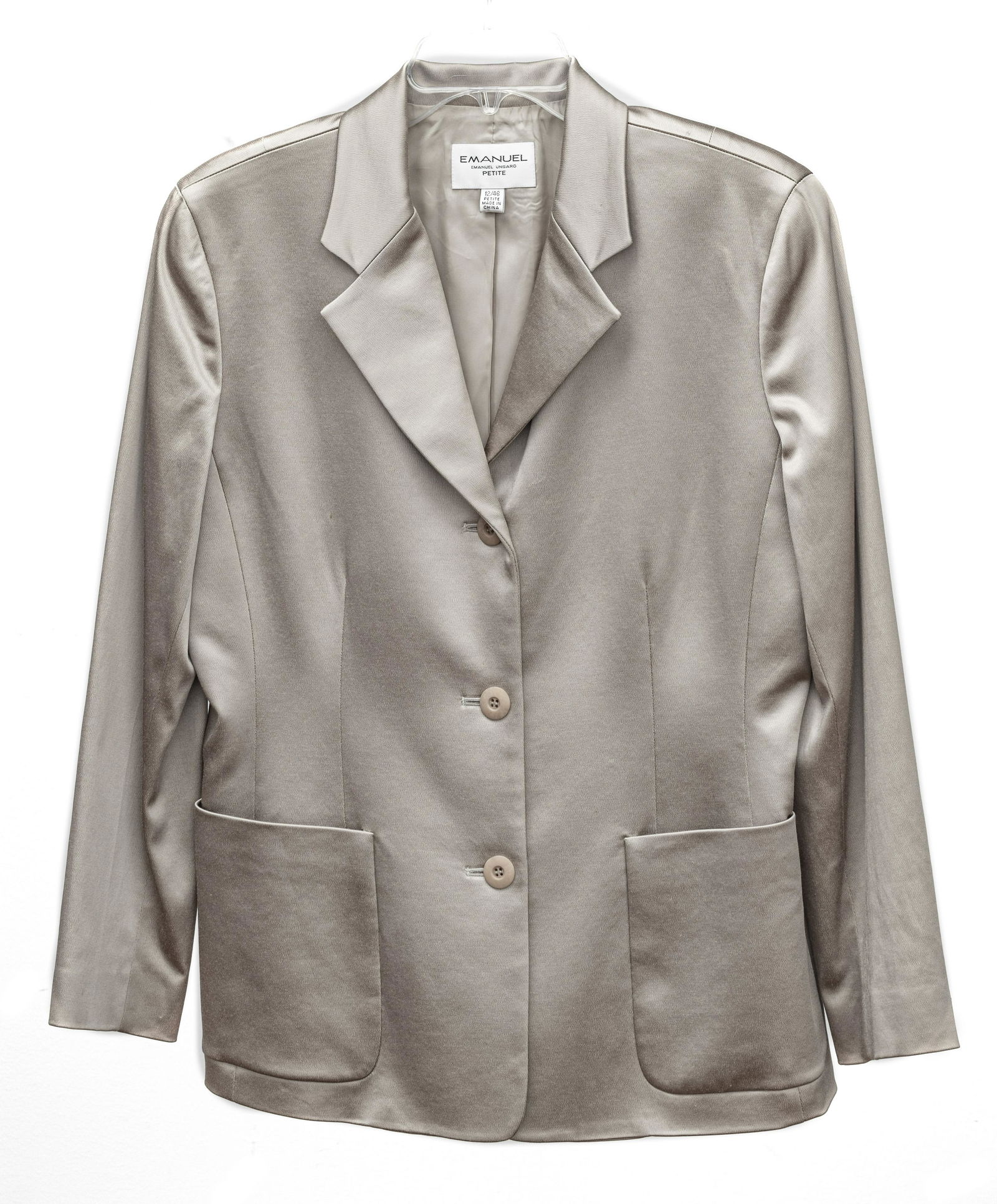 EMMANUEL SILK JACKET, PETITE (1 of 2)