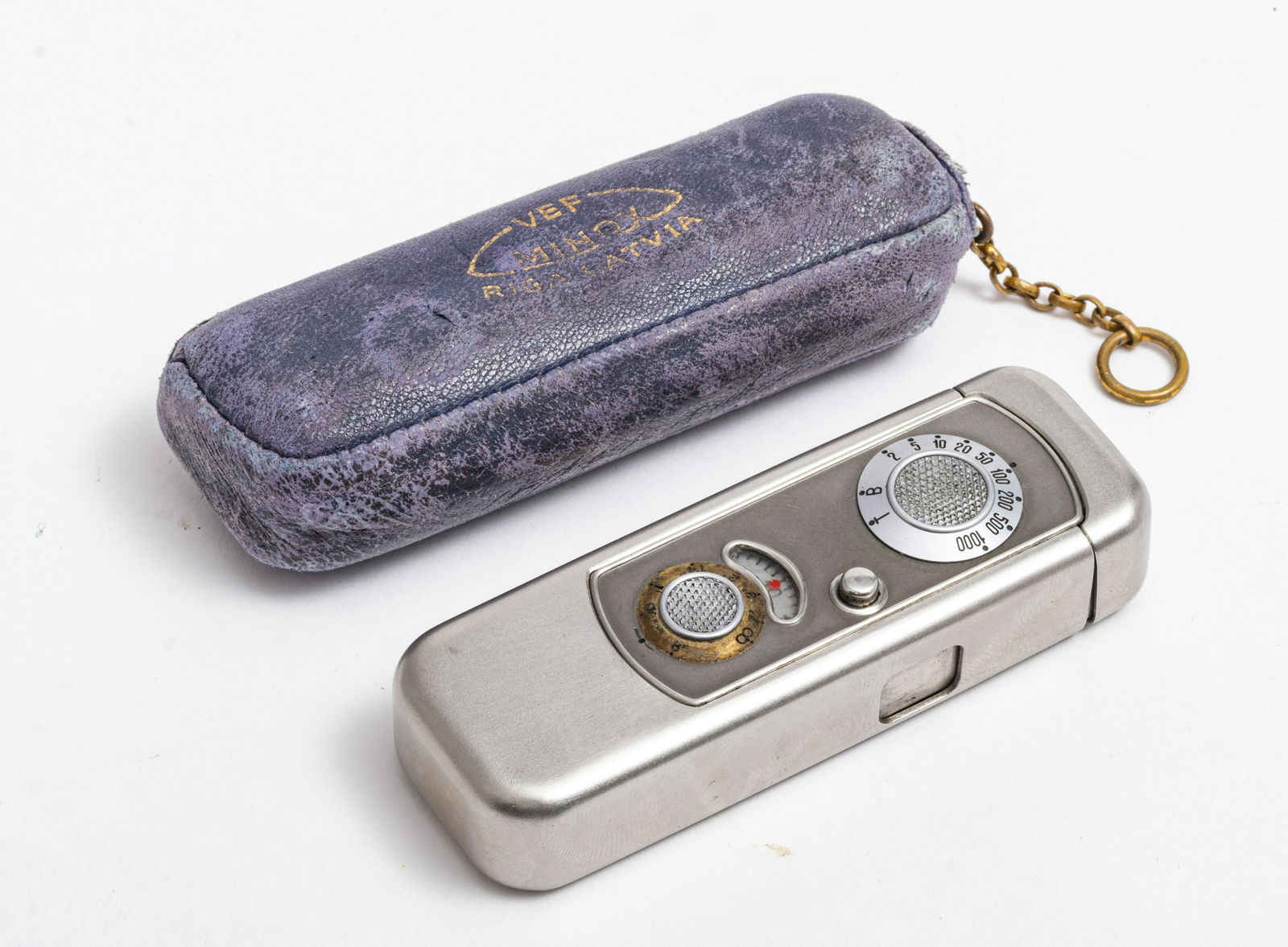 LATVIA CIA SECRET-SERVICE SPY MINI CAMERA SIGNED 'VEF (1 of 12)