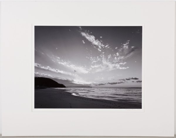 GREG SEMAN PHOTOGRAPH 16" X 20", 'WHALE BACK #1: GREG SEMAN, PHOTOGRAPH 16" X 20", 'WHALE BACK #1, LELAND, MI':Signed and numbered 1/15. Sold to benefit the Detroit Institute of Art.