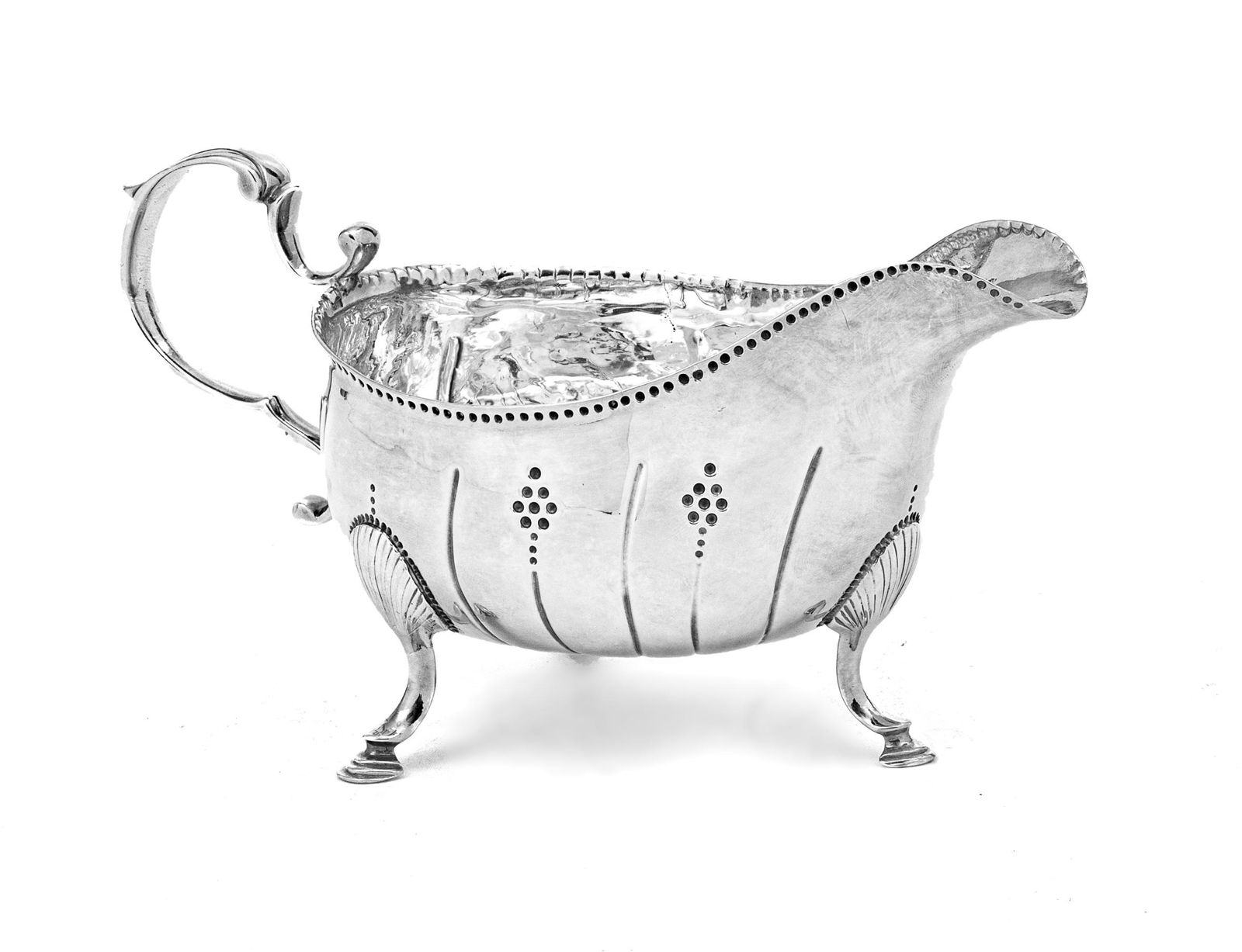SAMUEL REILLY, CORK, IRELAND SAUCE BOAT 1780 (1 of 3)