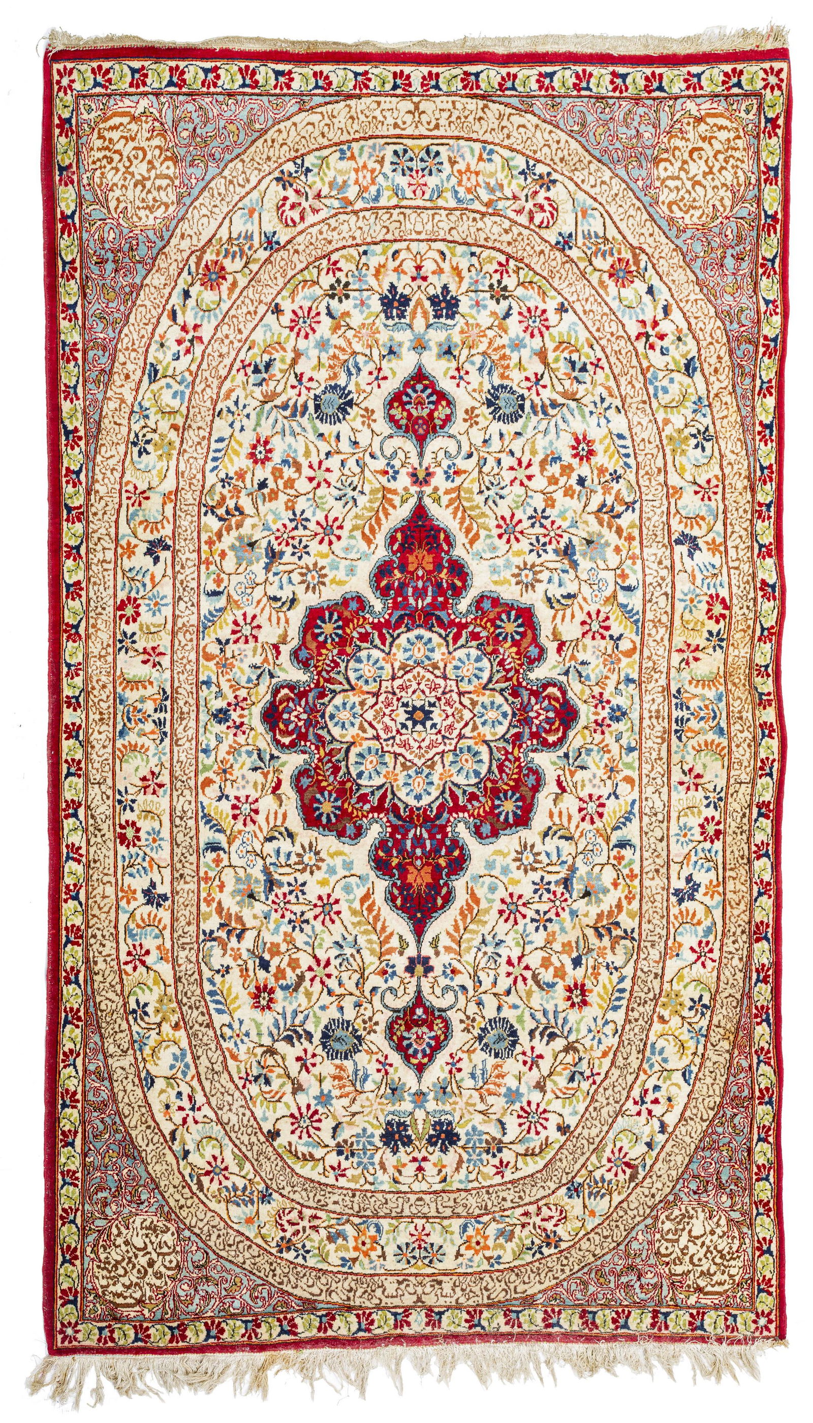 PERSIAN KASHAN WOOL RUG (1 of 2)