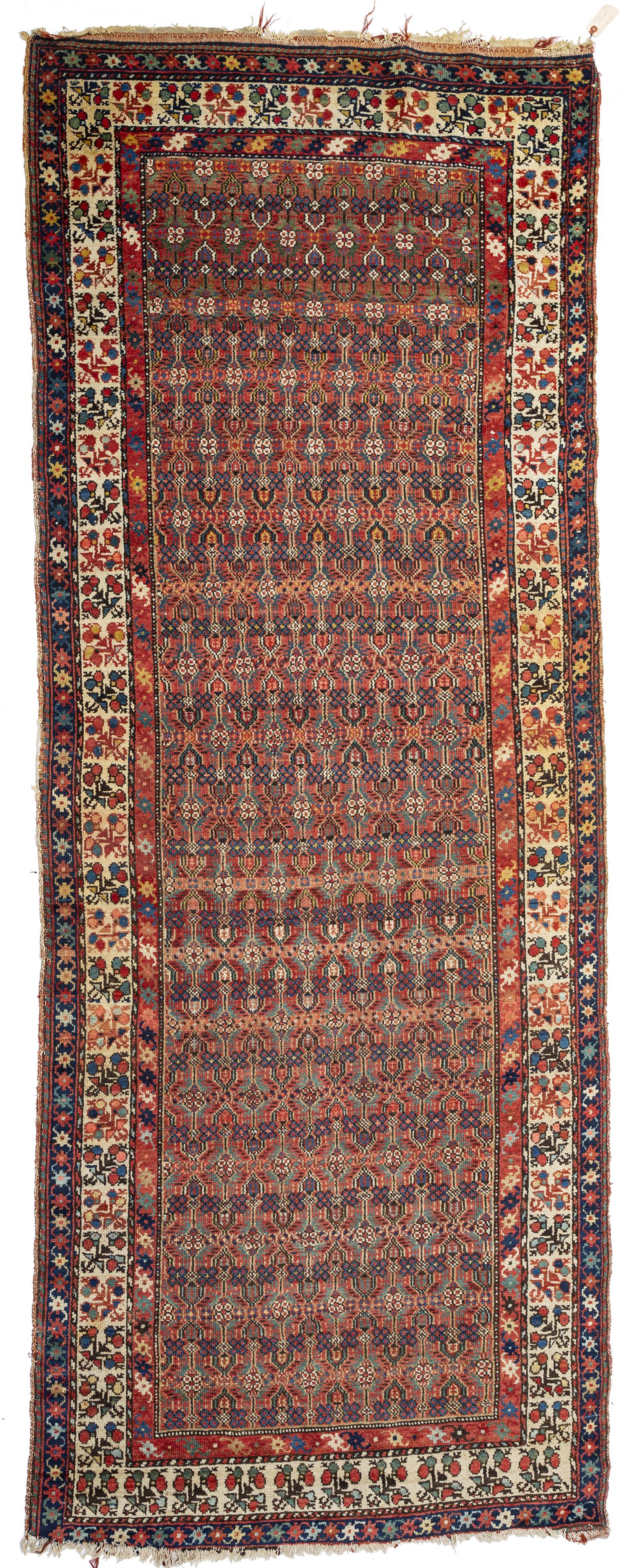 ANTIQUE PERISAN HAMADAN HANDWOVEN WOOL RUNNER (1 of 2)