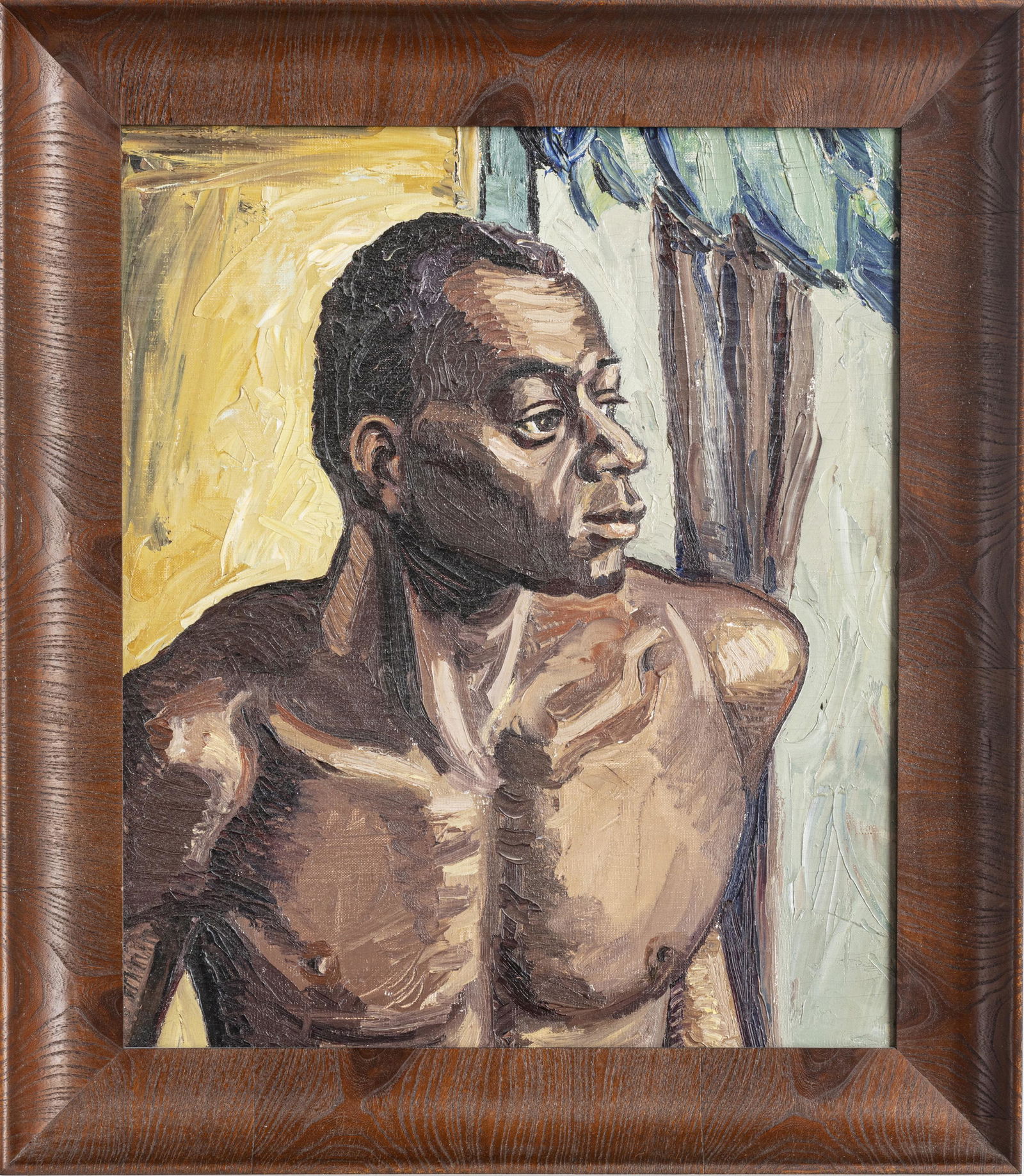 FLORENCE BARLTEY SMITHBURN, OIL ON CANVAS (1 of 3)