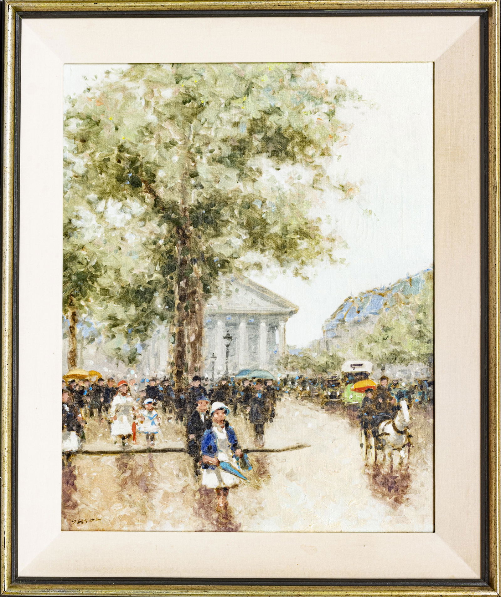 ANDRE (GITTELSON) GISSON, OIL ON CANVAS (1 of 3)