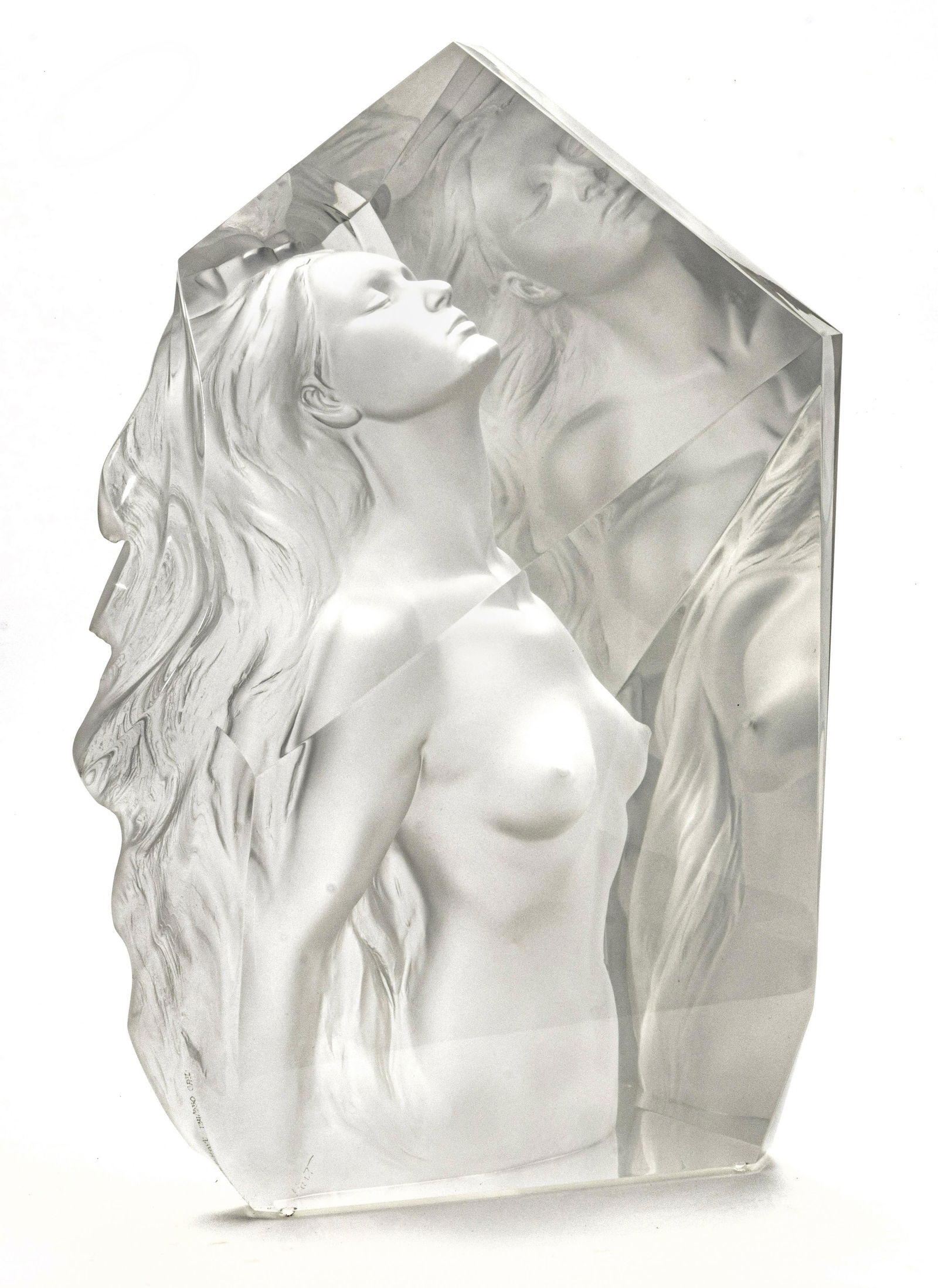 FREDERICK ELLIOT HART, LUCITE SCULPTURE (1 of 5)
