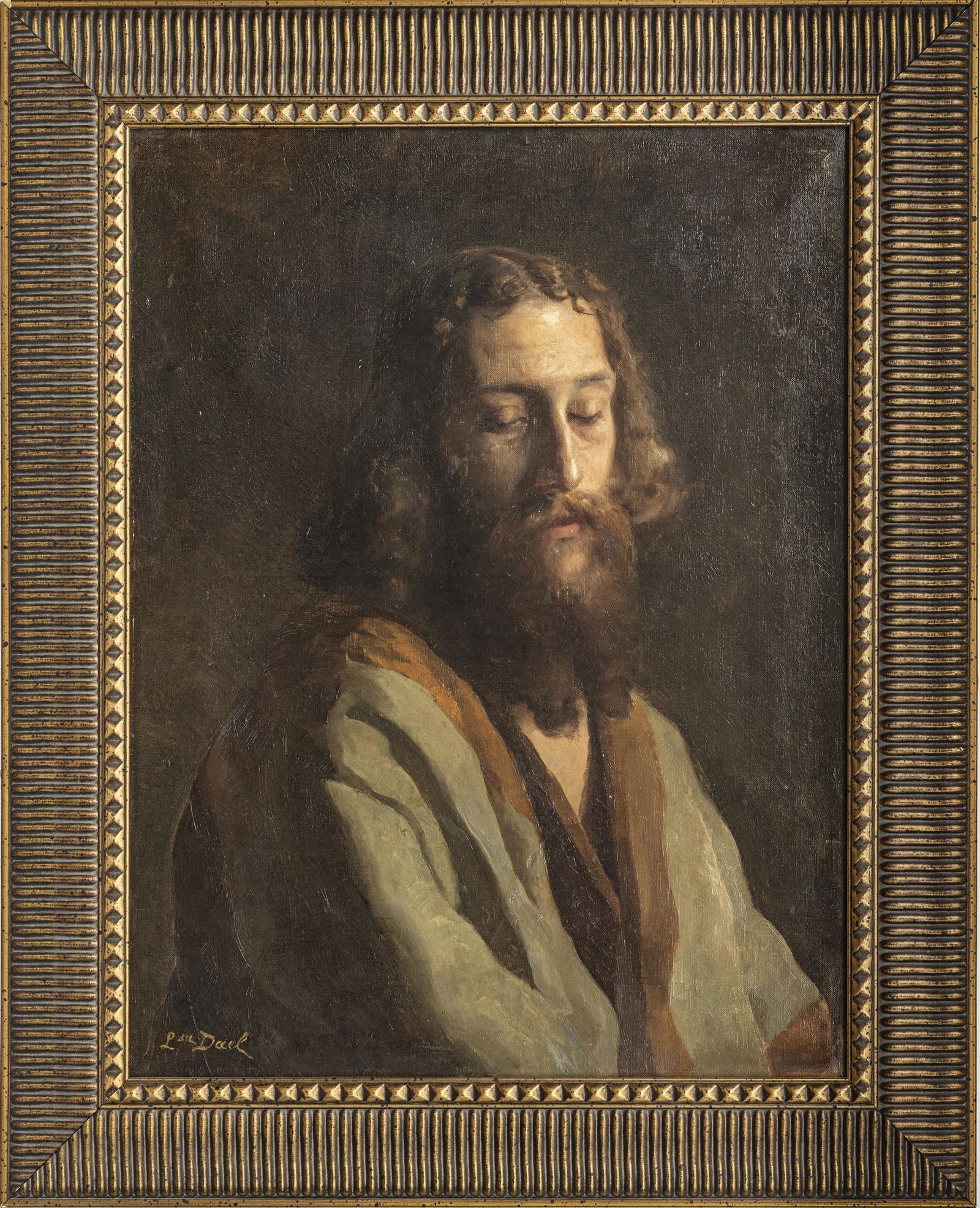 JACK DAEL, OIL ON CANVAS, THE APOSTLE (1 of 3)