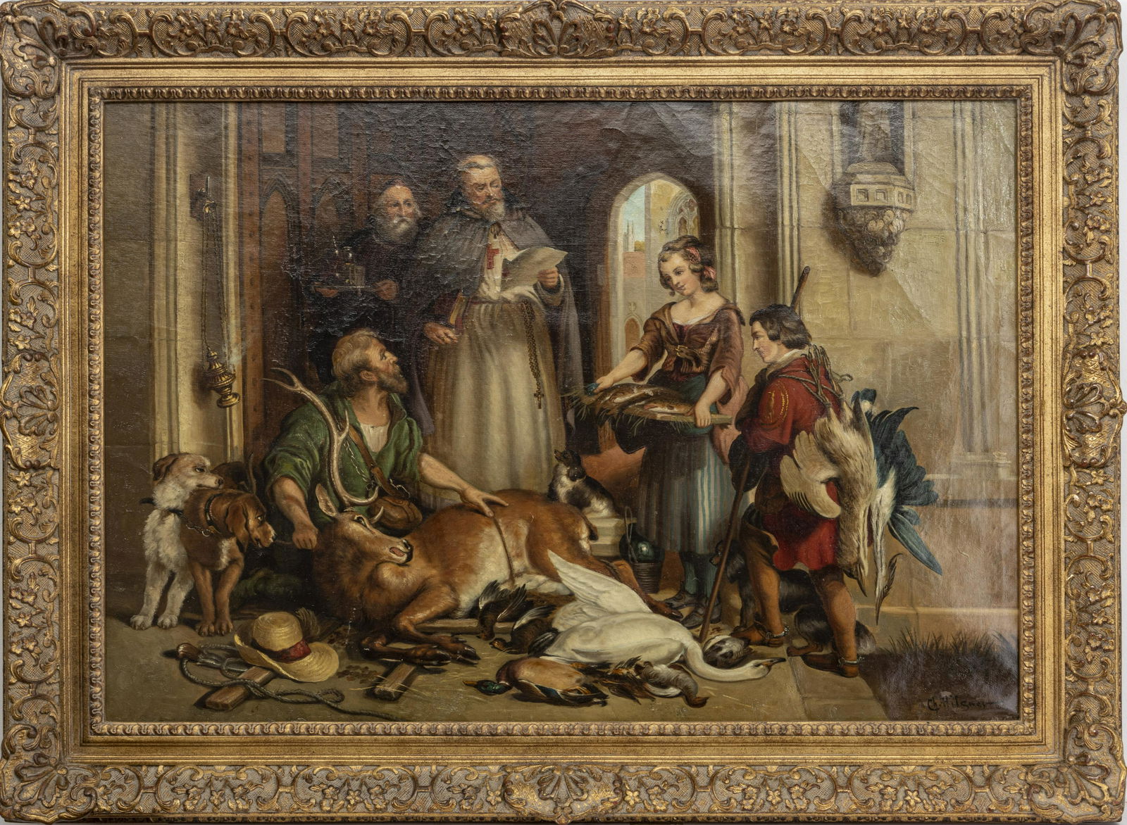 CHARLES LUDWIG HILDNER, OIL ON CANVAS (1 of 5)