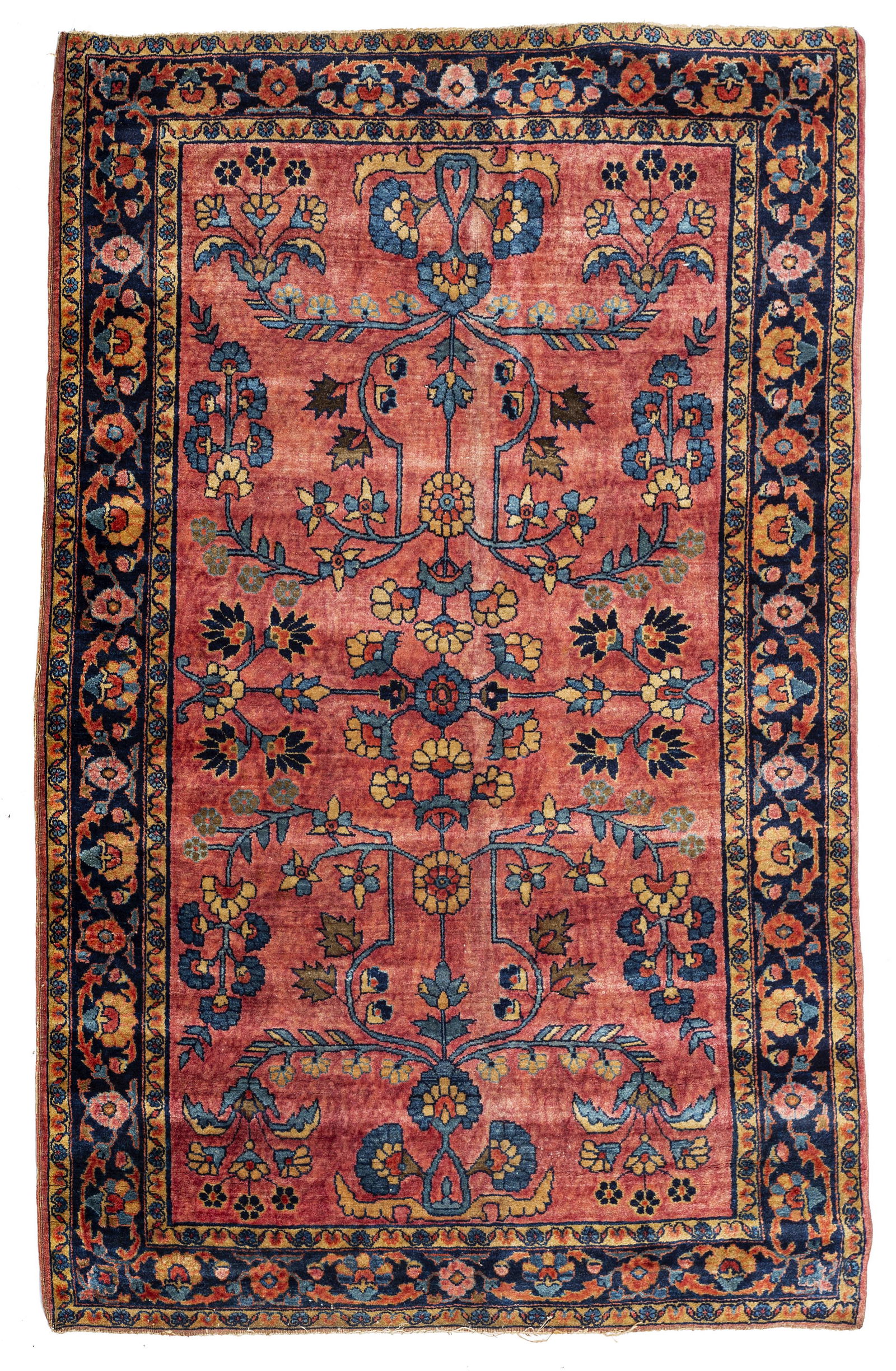 PERSIAN SAROUK WOOL CARPET, C. 1920 (1 of 2)