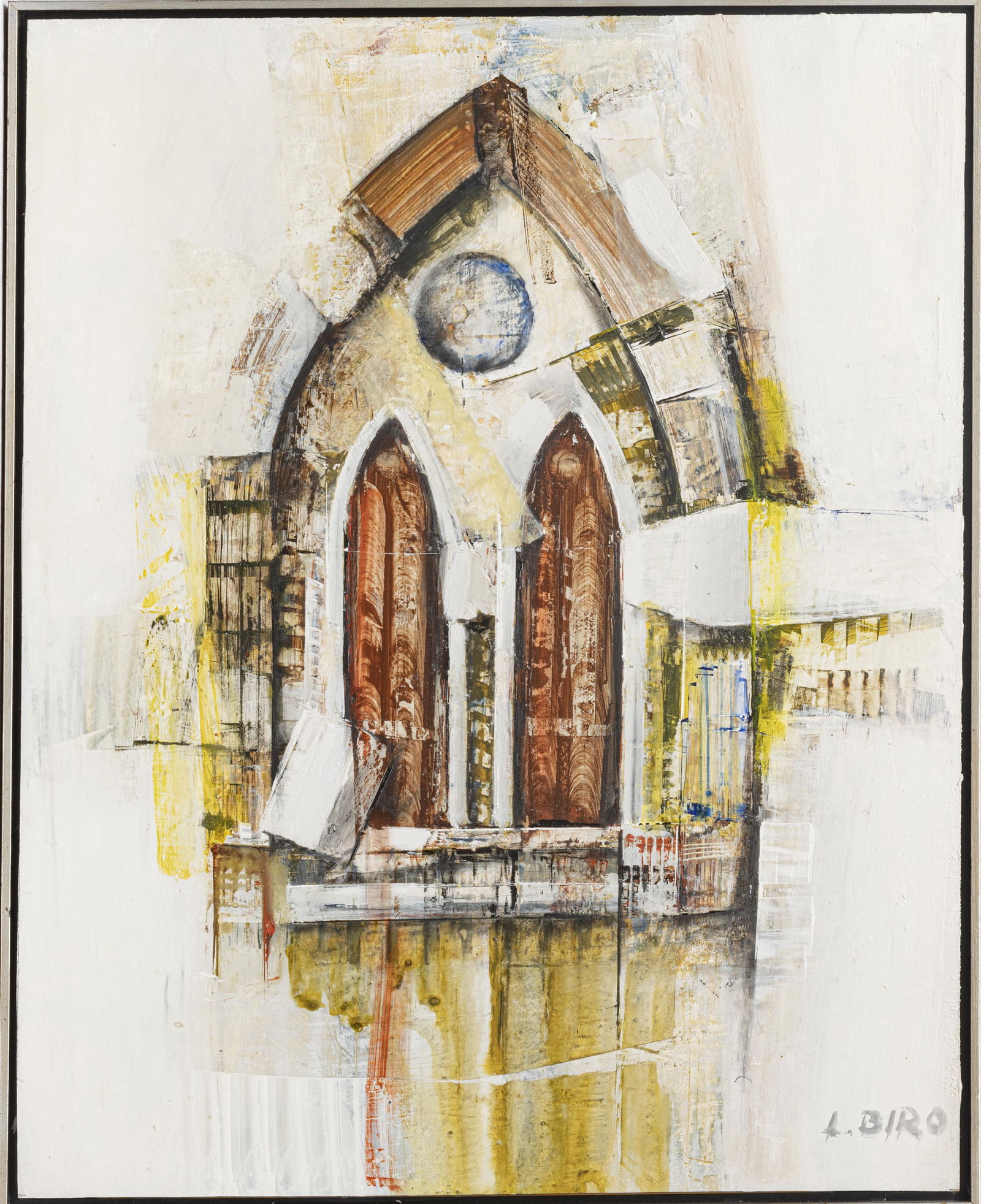 LJUBO BIRO, OIL ON CANVAS PAINTING (1 of 3)