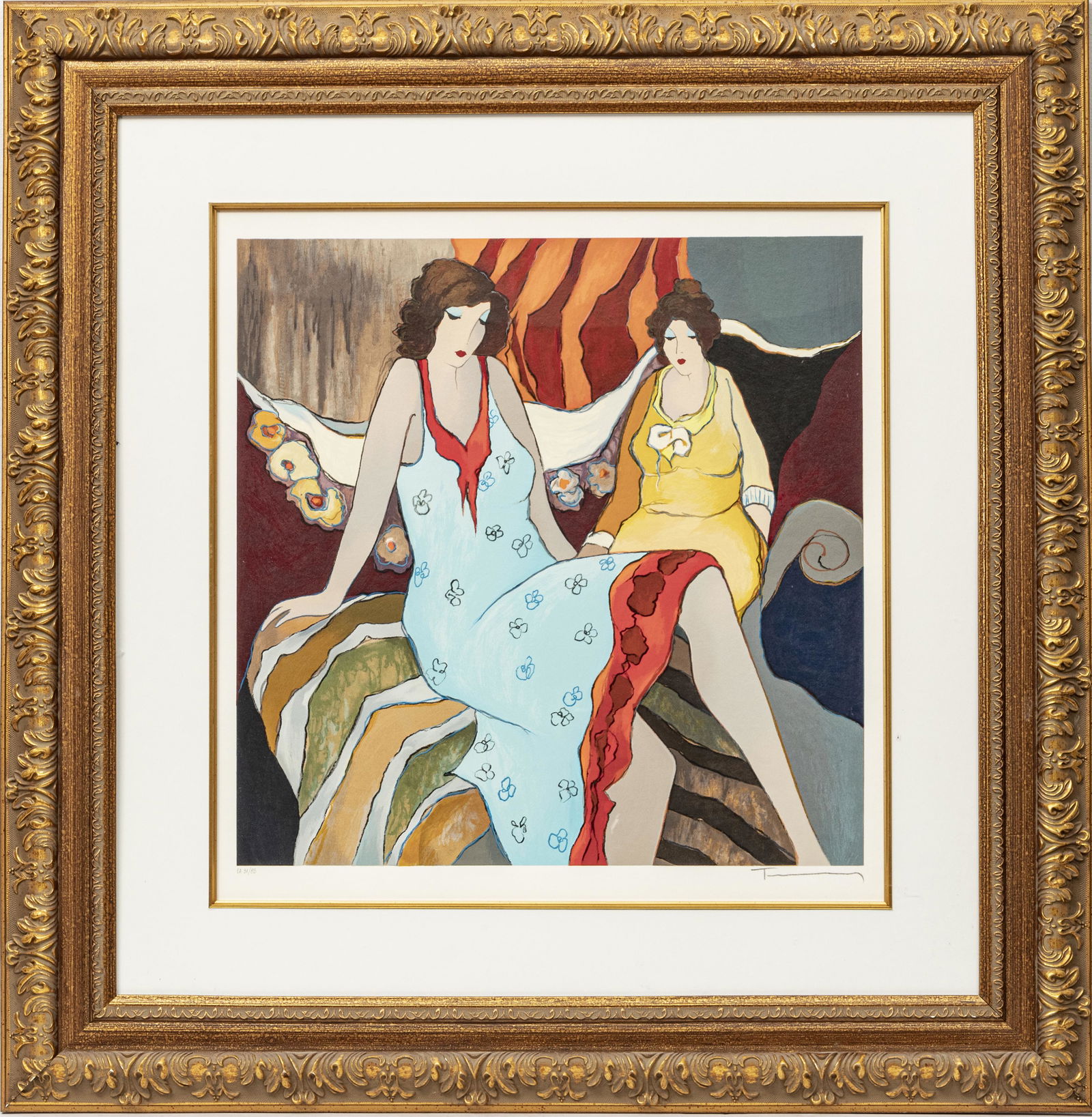 ITZCHAK TARKAY, SERIGRAPH ON PAPER (1 of 5)