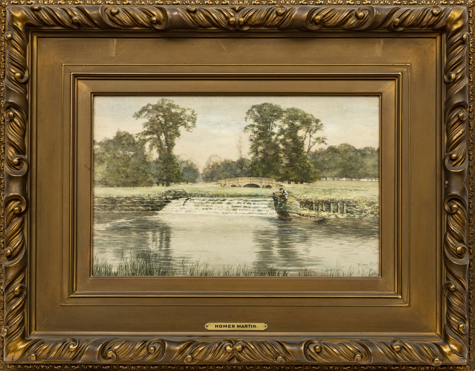 HOMER DODGE MARTIN, WATERCOLOR ON PAPER (1 of 3)