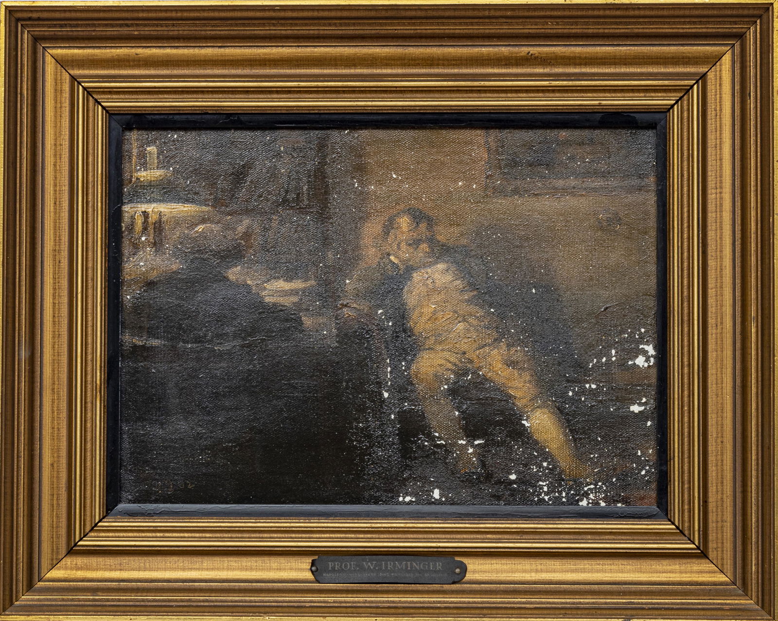 VALDEMAR IRMINGER (1850-1938) OIL ON CANVAS (1 of 4)