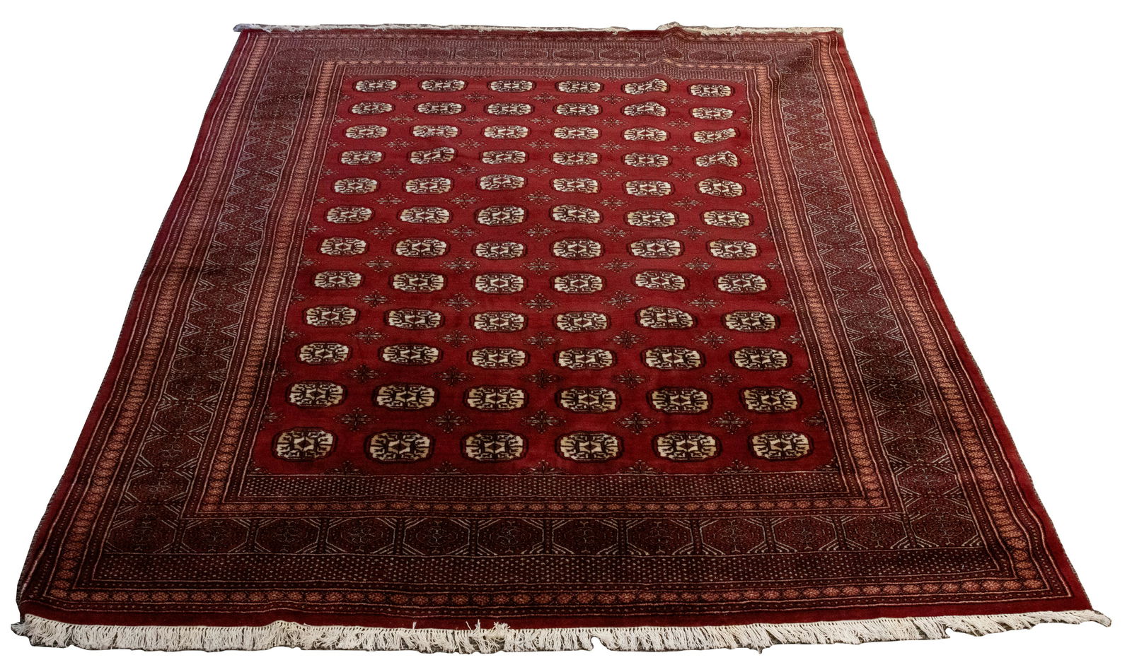 BOKHARA PAKISTANI RUG W 8' 6" L 9' 9" (1 of 1)