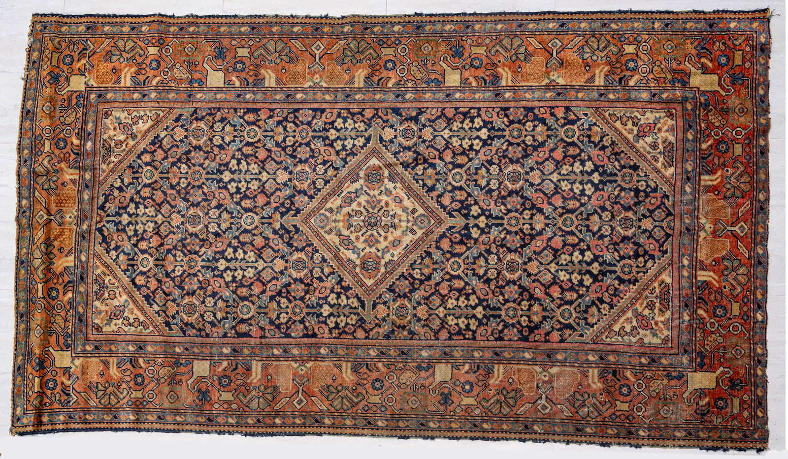 PERSIAN FARAGHAN HANDWOVEN WOOL RUG (1 of 2)