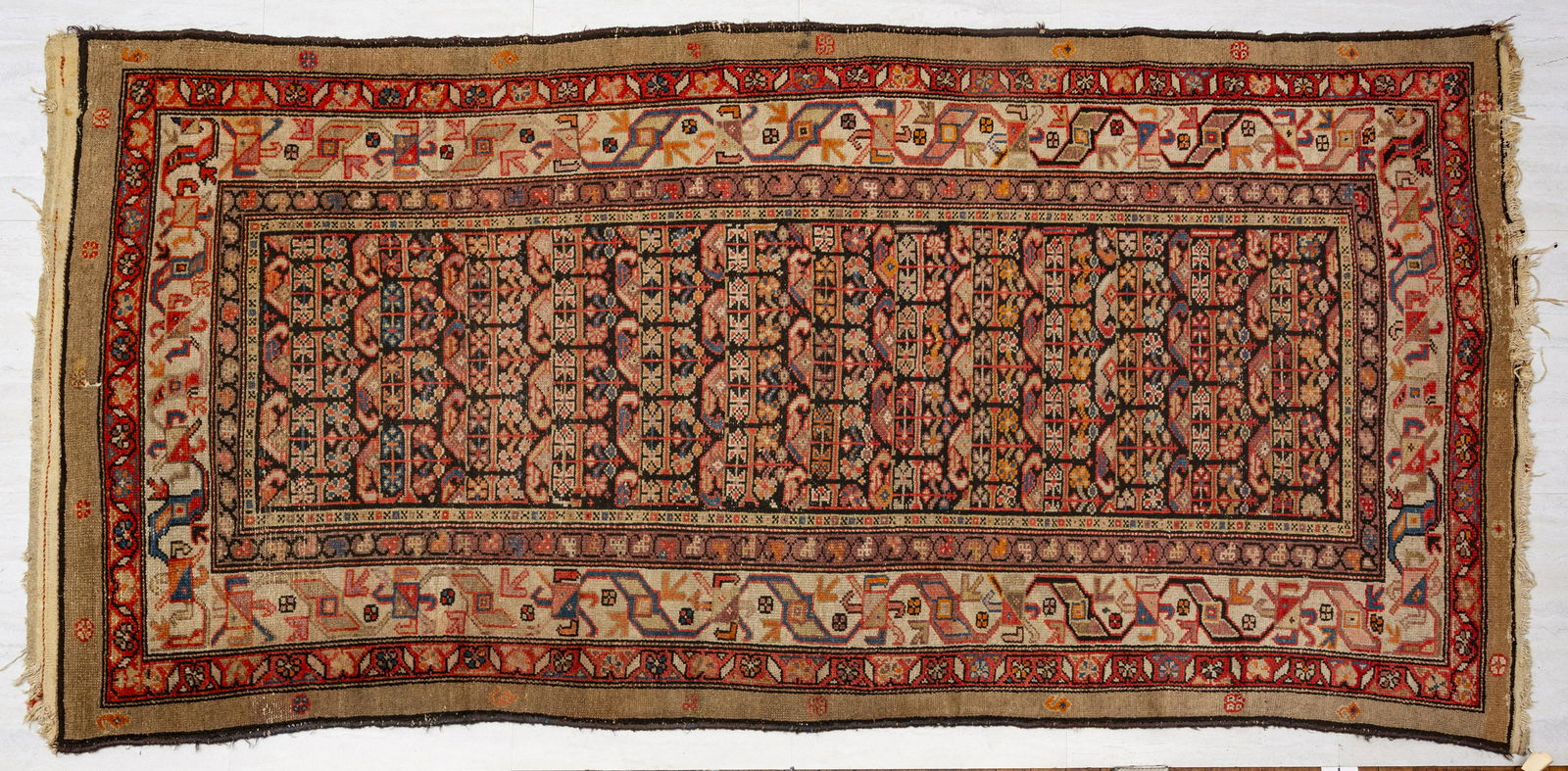ANTIQUE PERSIAN SERAB HANDWOVEN WOOL RUNNER (1 of 2)