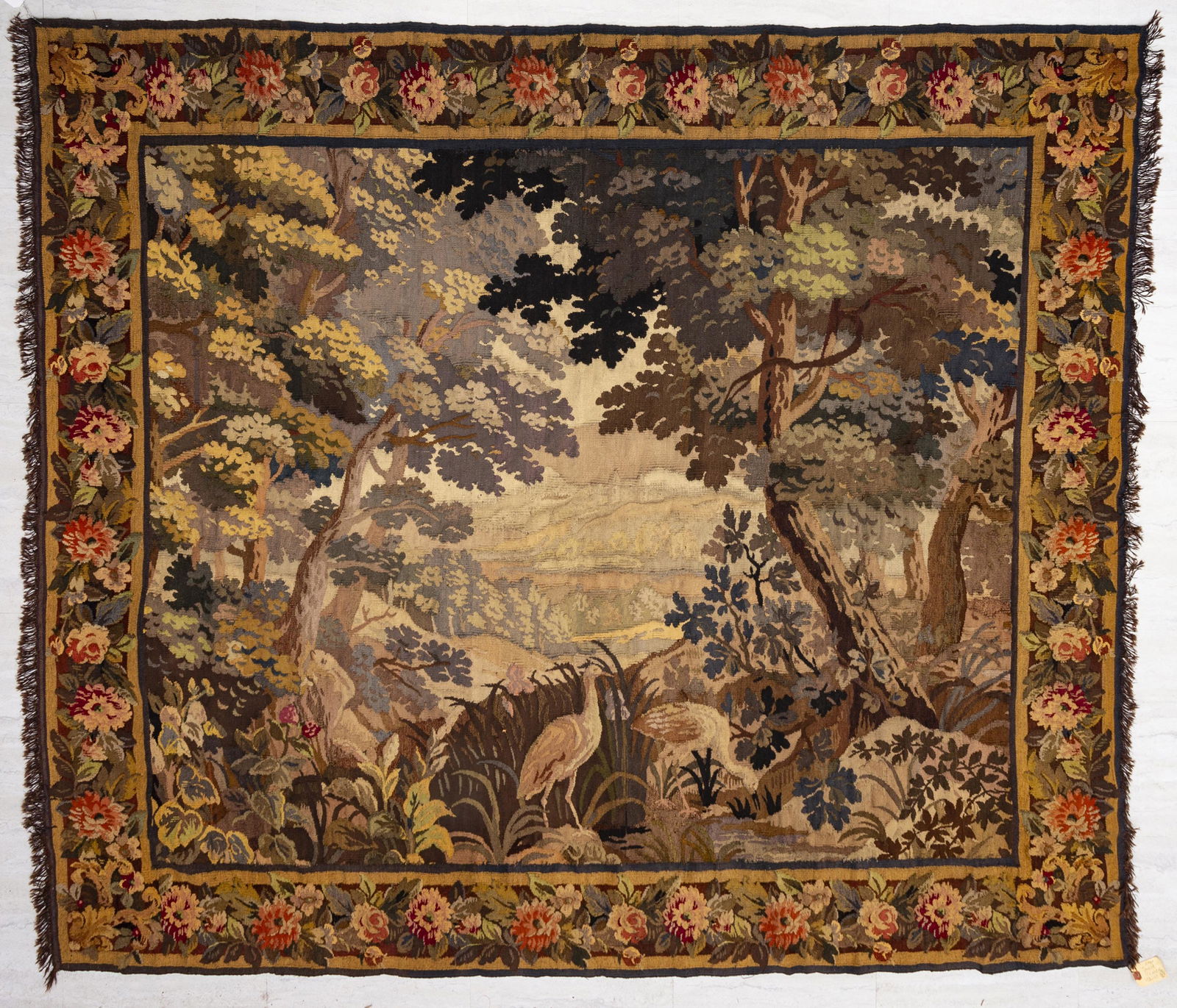 CONTINENTAL HAND MADE WOOL TAPESTRY (1 of 2)