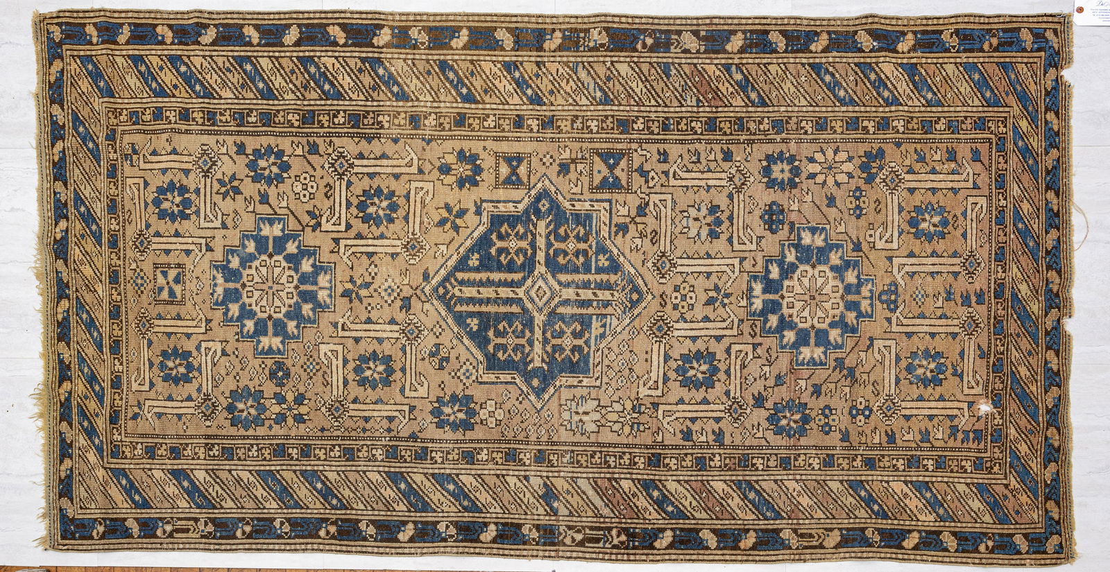 CAUCASIAN KUBA, VILLAGE OF SAGLY, WOOL RUG (1 of 2)