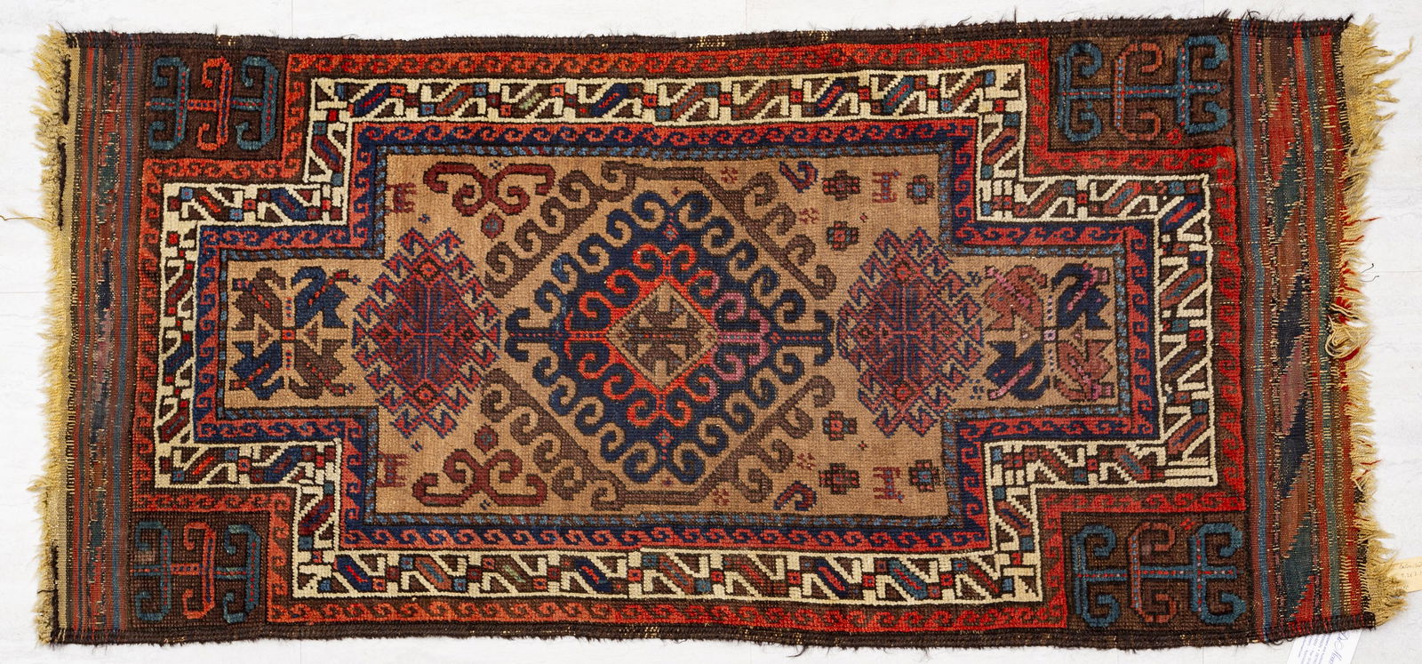 NORTHEAST PERSIAN BALOUCH WOOL DOUBLE PRAYER RUG (1 of 2)