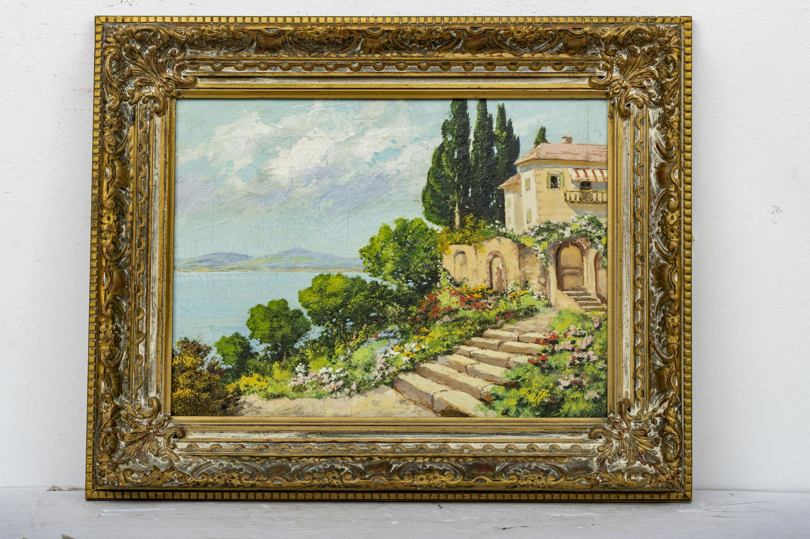 LAZLO NEOGRADY, MEDITERRANEAN SCENE (1 of 3)