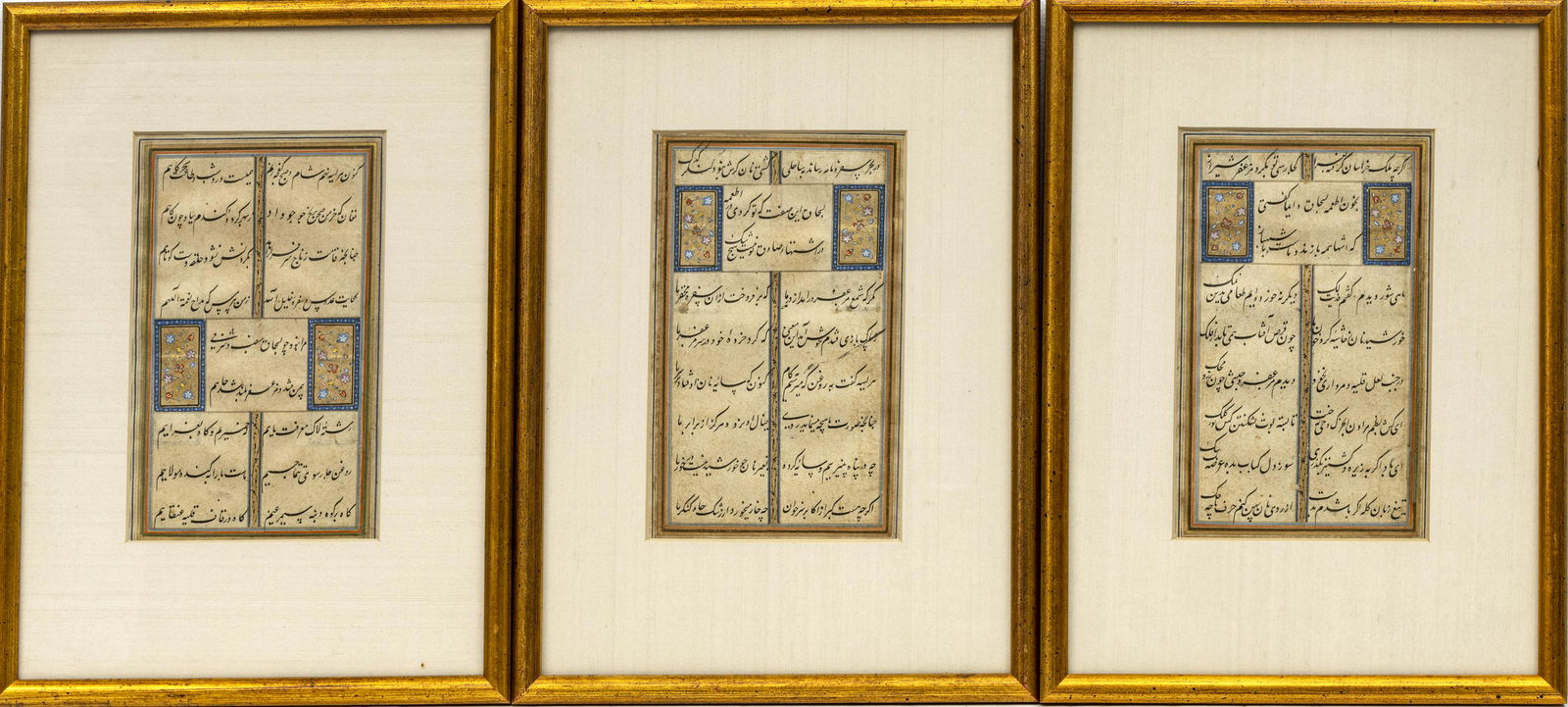 INDIAN MANUSCRIPTS WITH PERSIAN SCRIPT, 3 PCS (1 of 2)