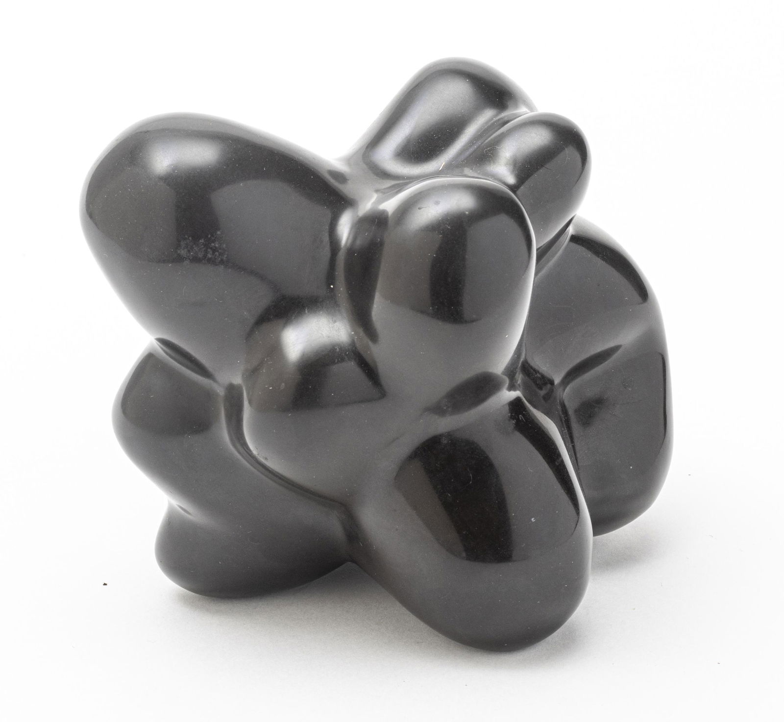 JAY LEFKOWITZ (MICHIGAN) BLACK MARBLE SCULPTURE (1 of 5)