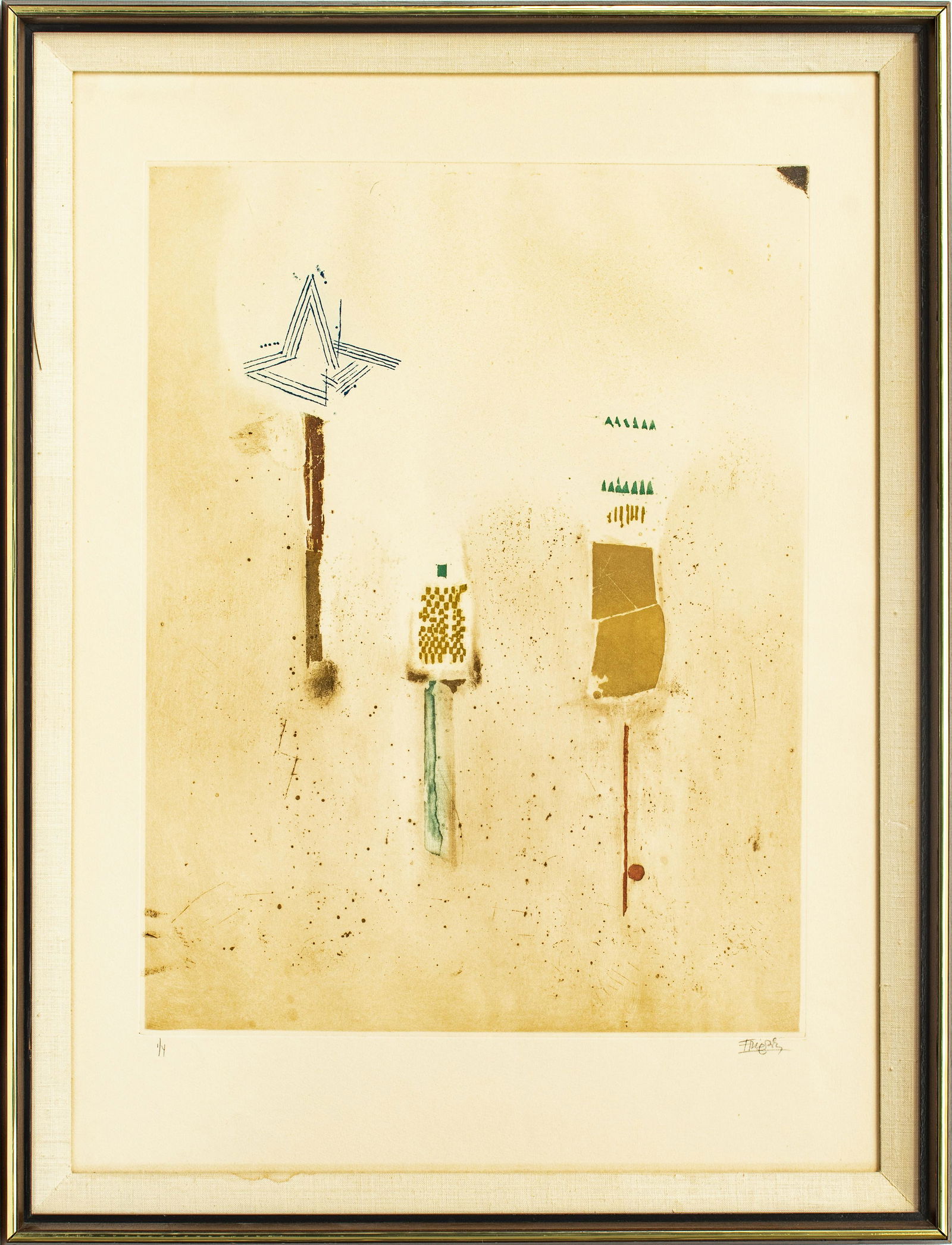 JOHNNY FRIEDLAENDER ETCHING ON PAPER (1 of 6)