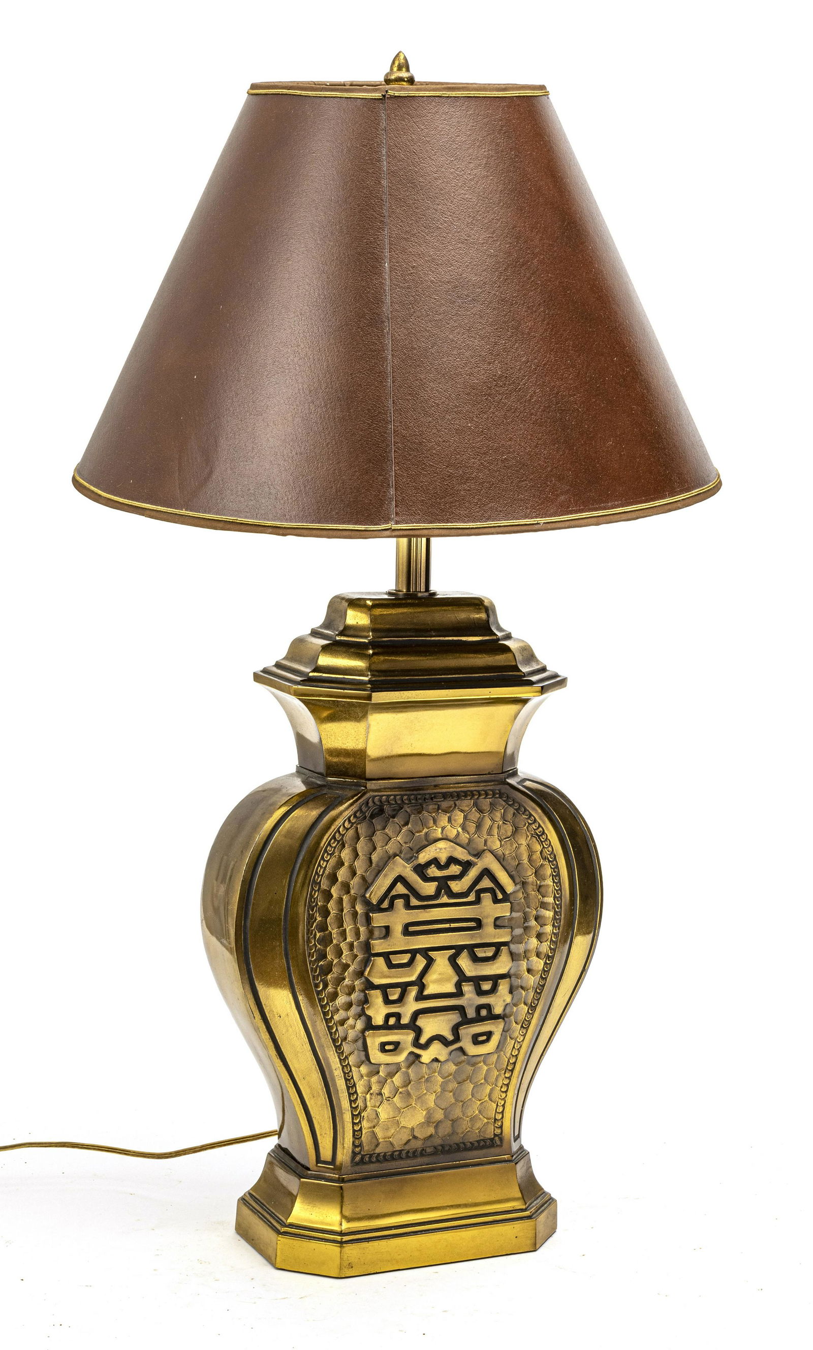 WESTWOOD & STIFFEL ORIENTAL STYLE BRASS LAMP (1 of 2)
