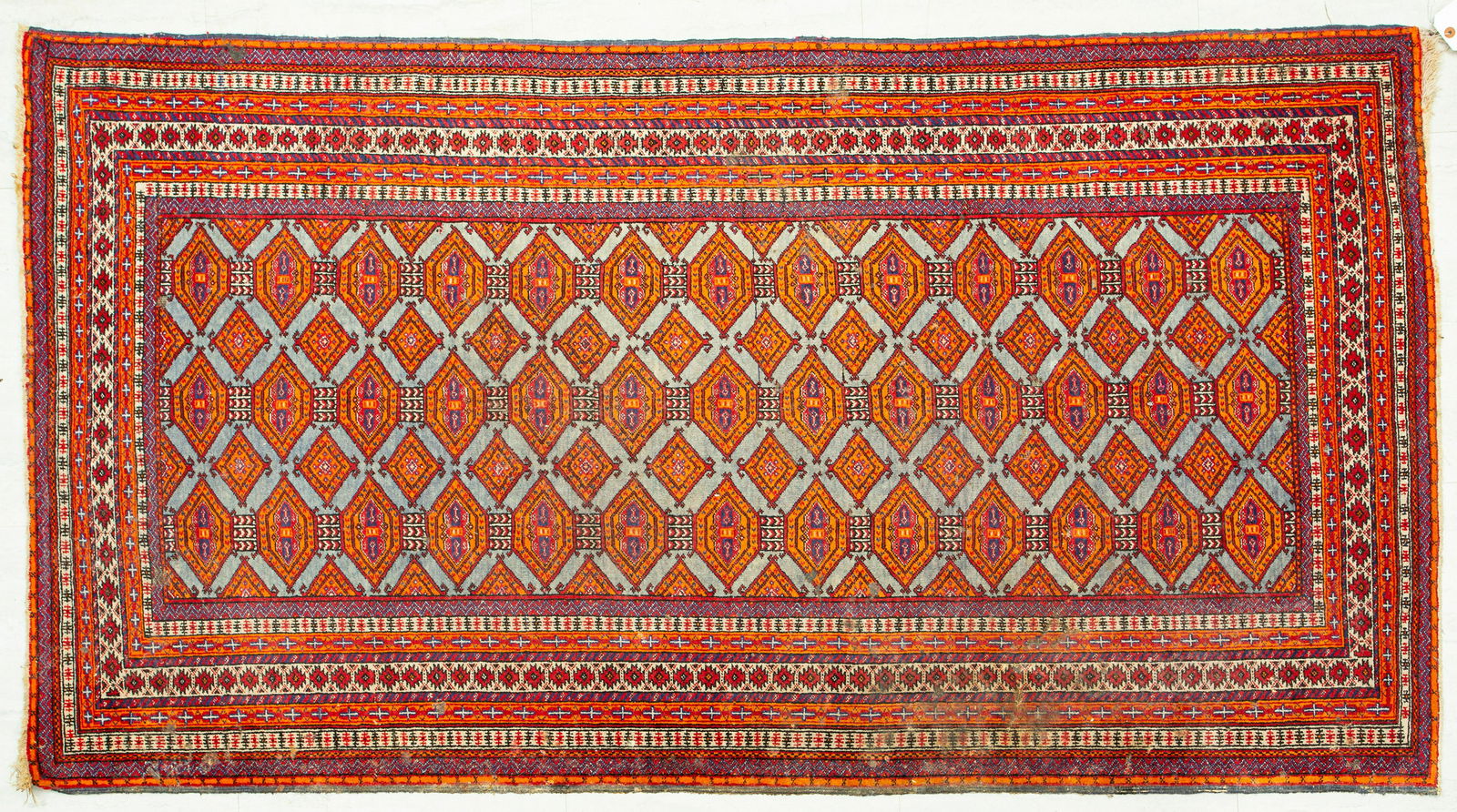 TEKKE BOKHARA WOOL RUNNER, W 3' 3", L 6' 4" (1 of 2)