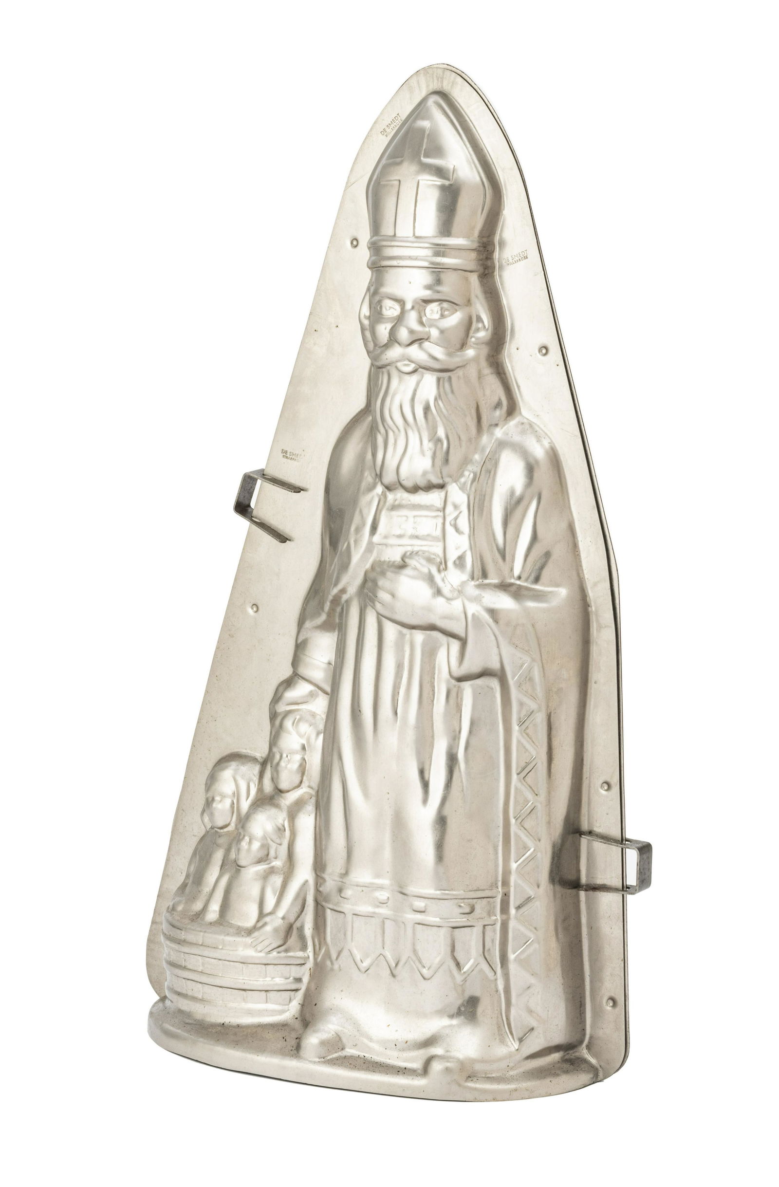 DE SMEDT WILLEBROEK METAL CHOCOLATE MOLD H 20.5" W 12" (1 of 2)