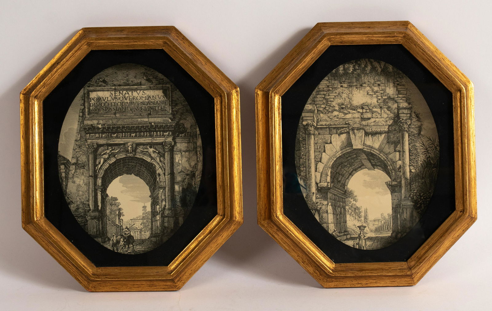 AFTER ROSSINI FRAMED FRAMED PRINTS, 20TH C., TWO (1 of 2)