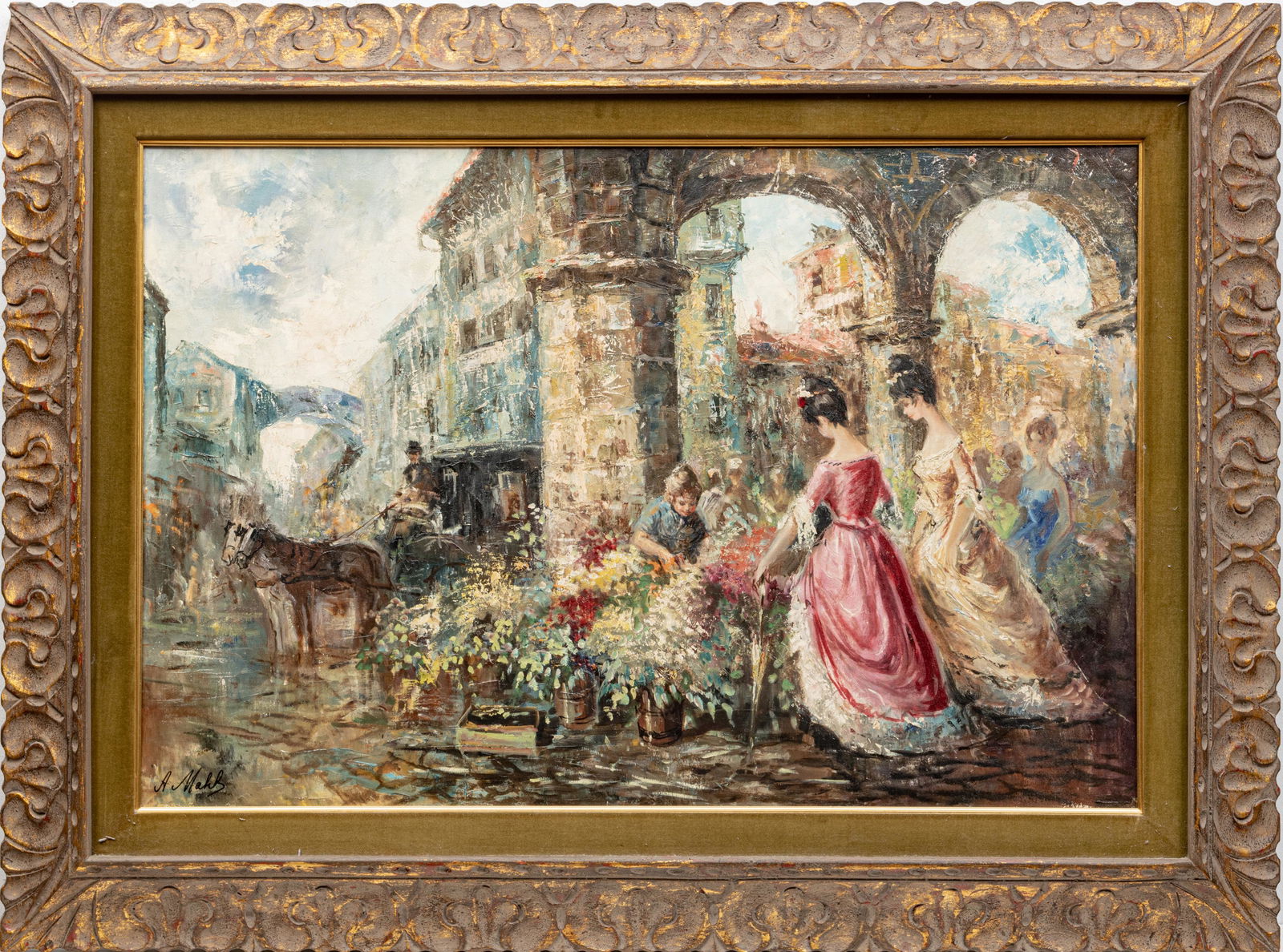 AMERICO MAKK (AMERICAN/HUNGARIAN, 1927â€“2015) OIL ON (1 of 3)