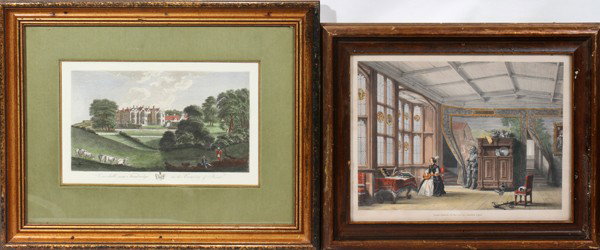 PRINTS, ROOM LEADING TO THE CHAPEL & LEMERHILL: PRINTS, ROOM LEADING TO THE CHAPEL & LEMERHILL, TWO:County of Kent