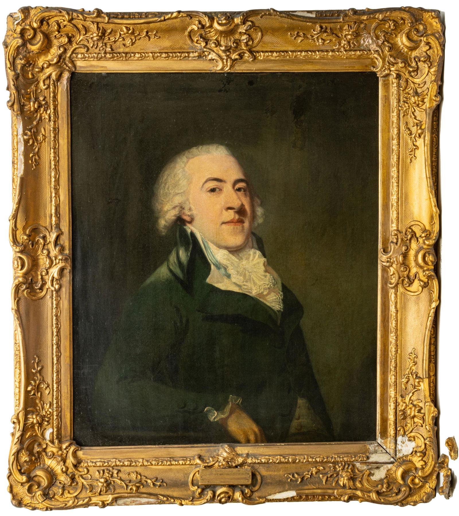 CIRCLE OF JOHN HOPNER OIL ON CANVAS, 1765 H 30", W 25", (1 of 4)