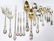 121526: ART NOUVEAU STERLING & SILVERPLATE FLATWARE,