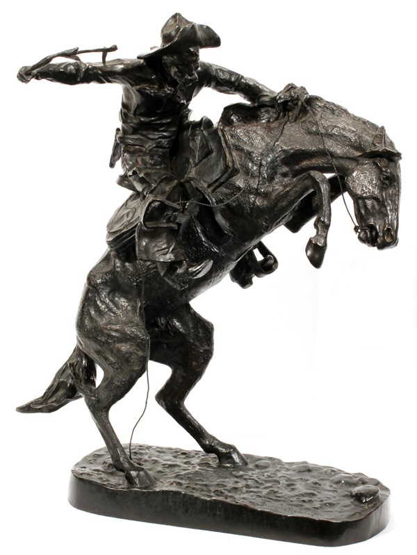 122029 AFTER FREDERIC REMINGTON, ROMAN BRONZE WORKS