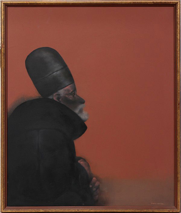 RAFAEL CORONEL (MEXICO 1932] ACRYLIC ON CANVAS: RAFAEL CORONEL (MEXICO 1932] ACRYLIC ON CANVAS, 28" X 23", 'RETRATO 2':Signed. Provenance: The Forsythe Gallery, 201 Nickels Arcade, Ann Arbor, Mich., February 197.From the collection of Dr Douglas Cr