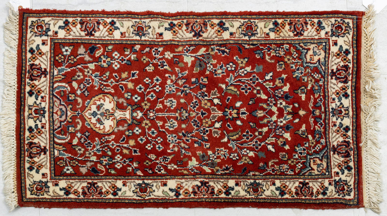 DERGAZINE ORIENTAL MAT, HAND WOVEN W 1'10" L 3'4" (1 of 2)