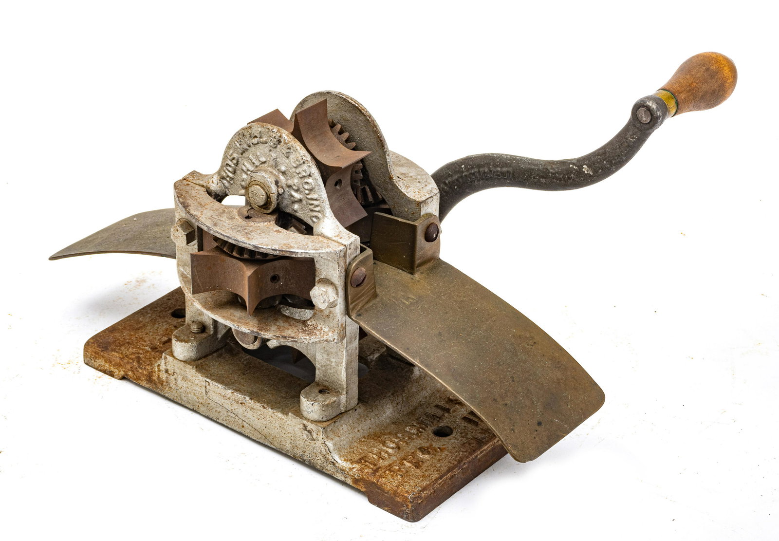 ANTIQUE IRON DROP CANDY PRESS, H 8", W 13", D 7" (1 of 2)