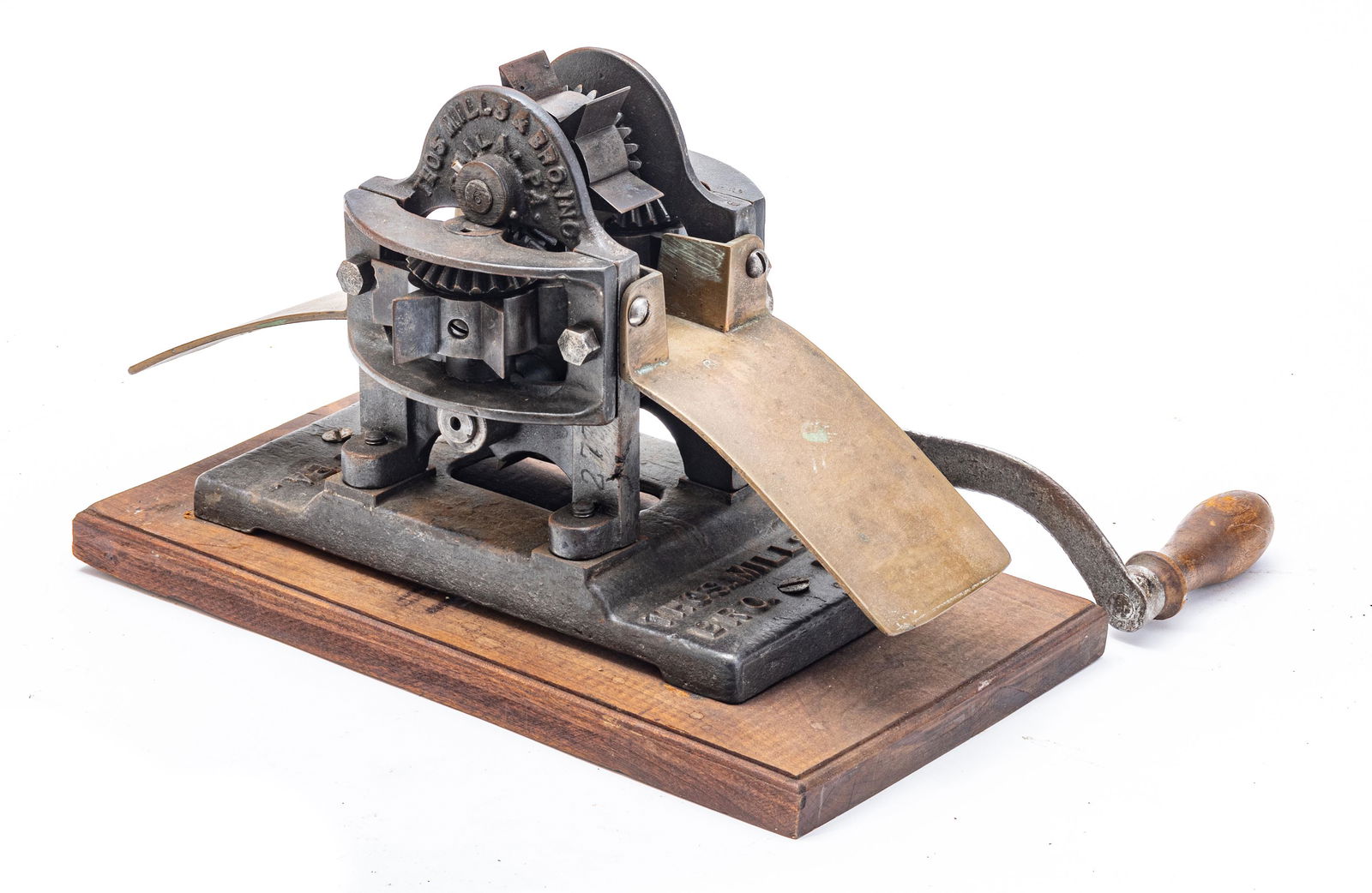 ANTIQUE IRON DROP CANDY PRESS, H 7.5", W 13", D 10" (1 of 3)