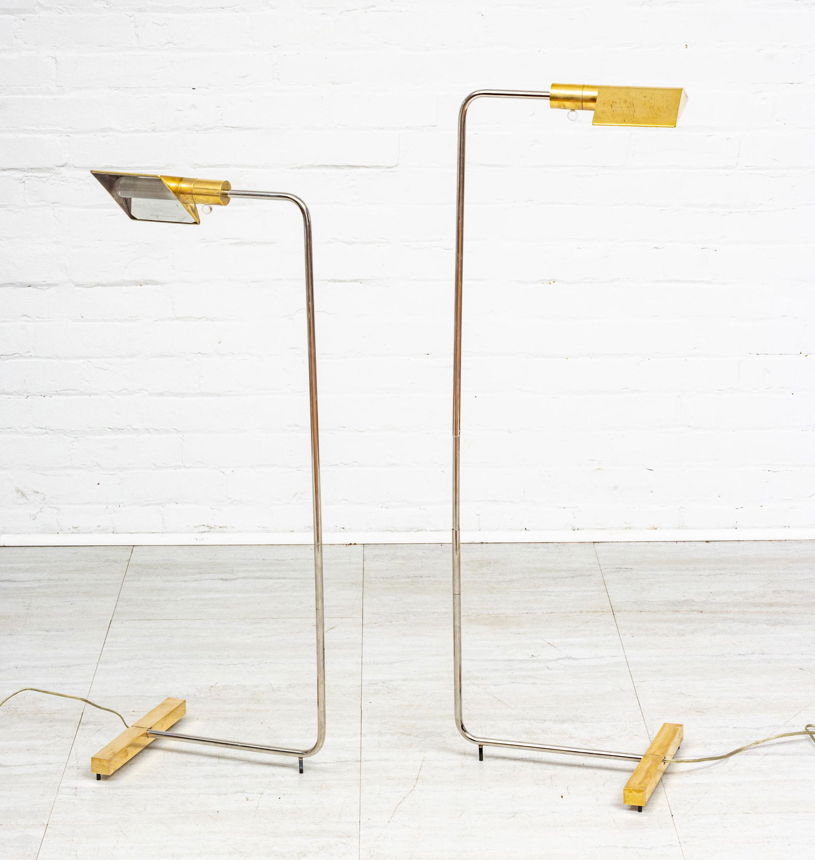 CEDRIC HARTMAN (AMERICAN, 1929) BRASS TUBULAR FLOOR (1 of 4)