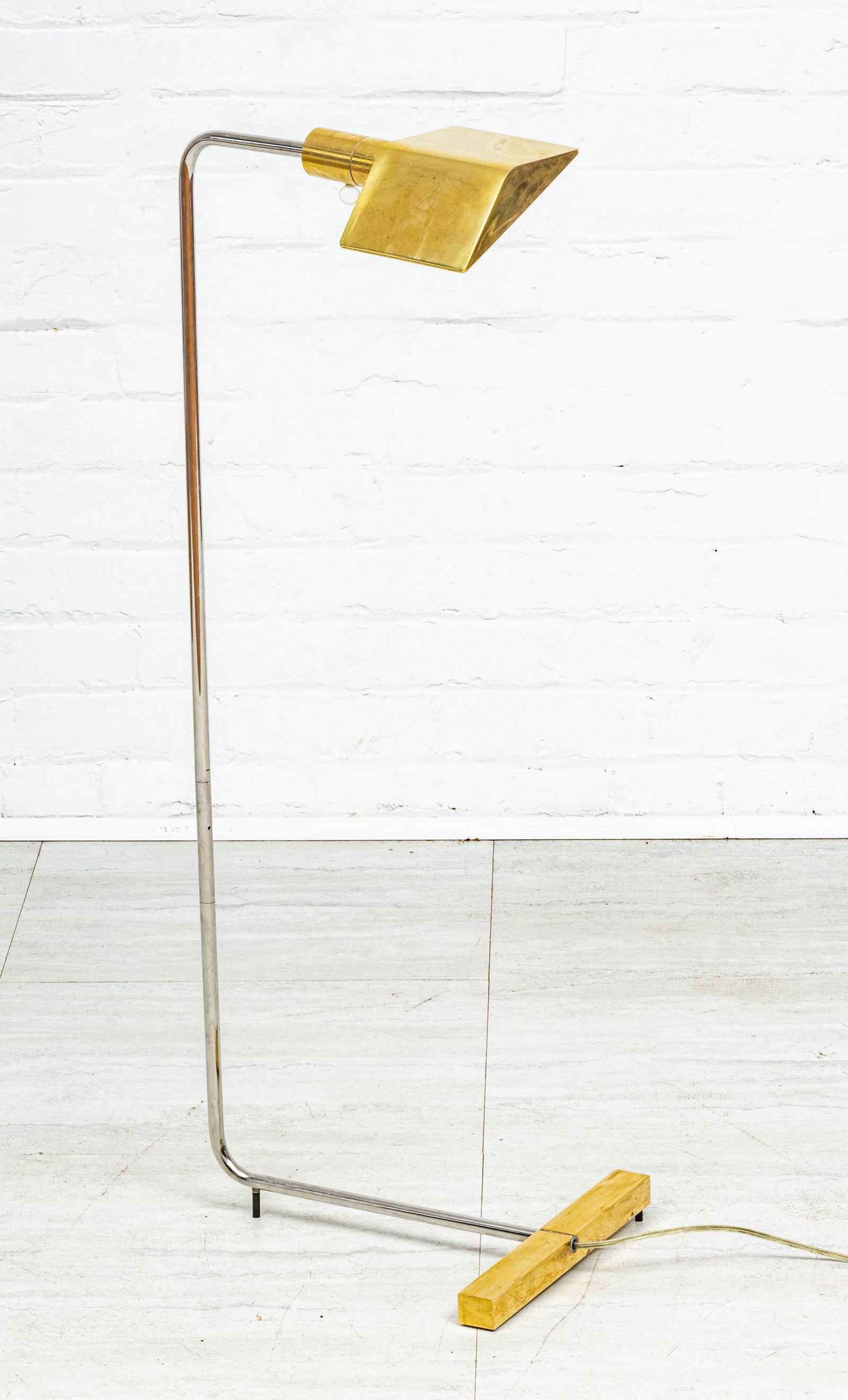 CEDRIC HARTMAN (AMERICAN, 1929) BRASS TUBULAR FLOOR (1 of 3)