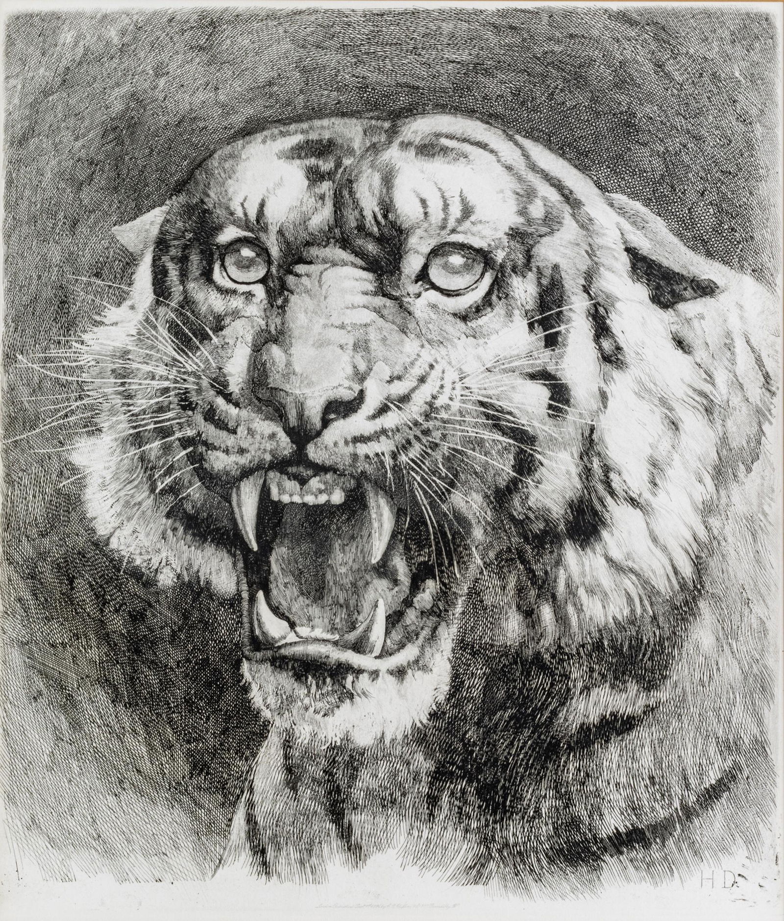 HERBERT DICKSEE (BRITISH, 1862-1942) RESTRIKE ETCHING (1 of 4)