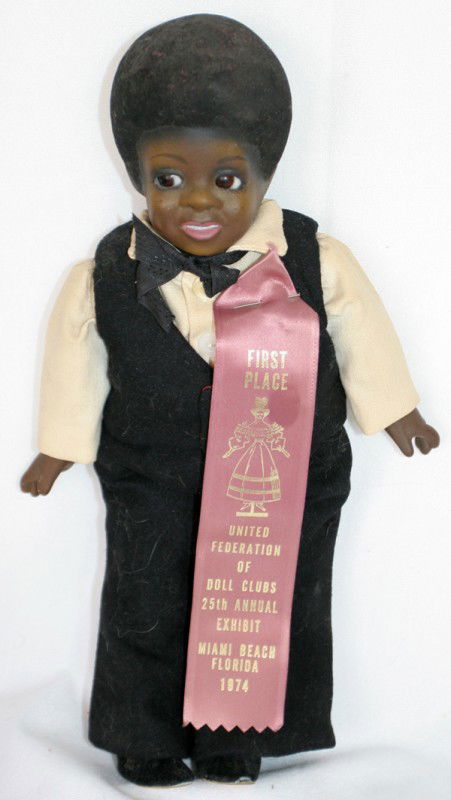 BETTY FORMAZ "MOSS DOLL", C. 1974, L 12"