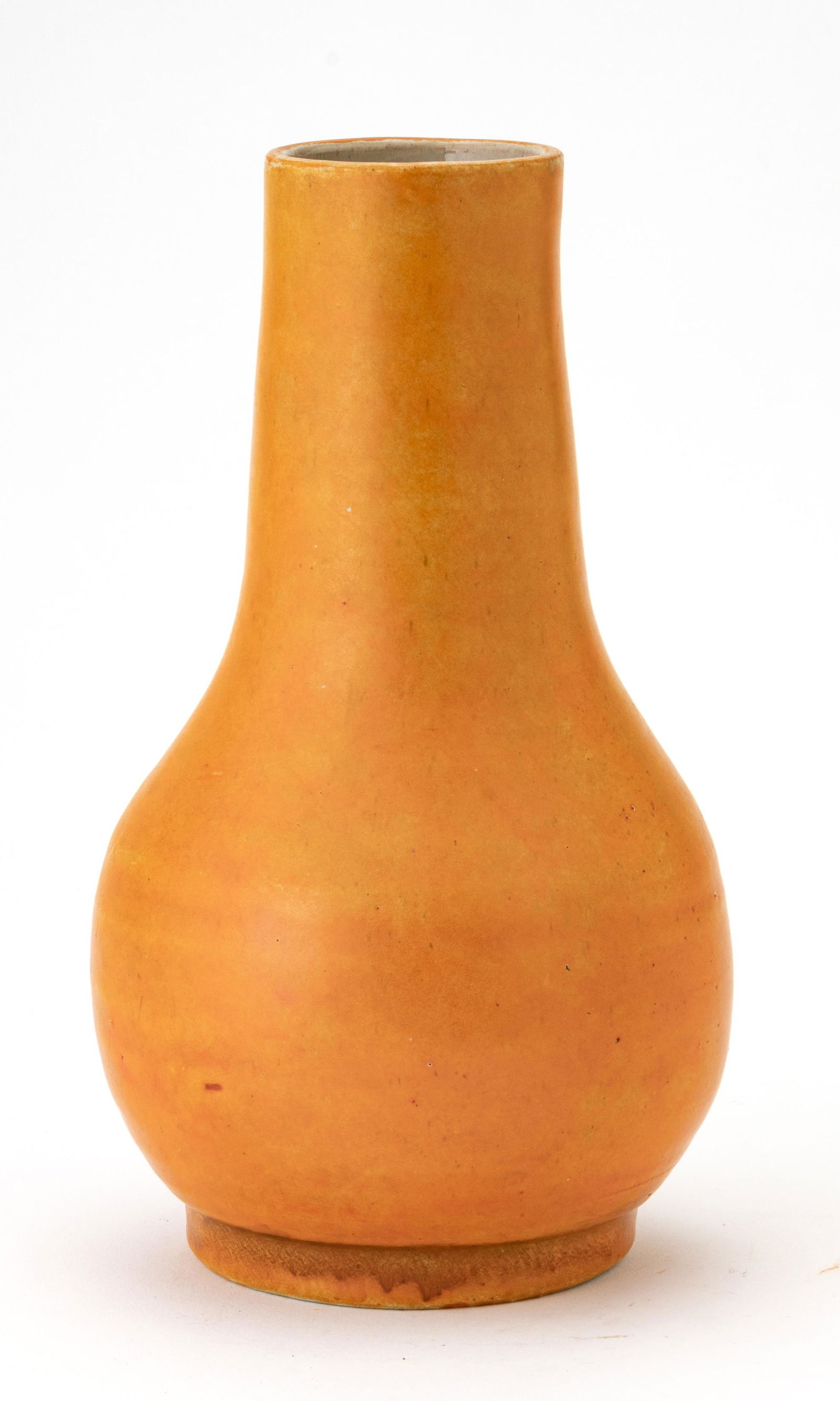 PEWABIC POTTERY URANIUM GLAZE POTTERY VASE, C. 1925 H 10" DIA 5" Mar