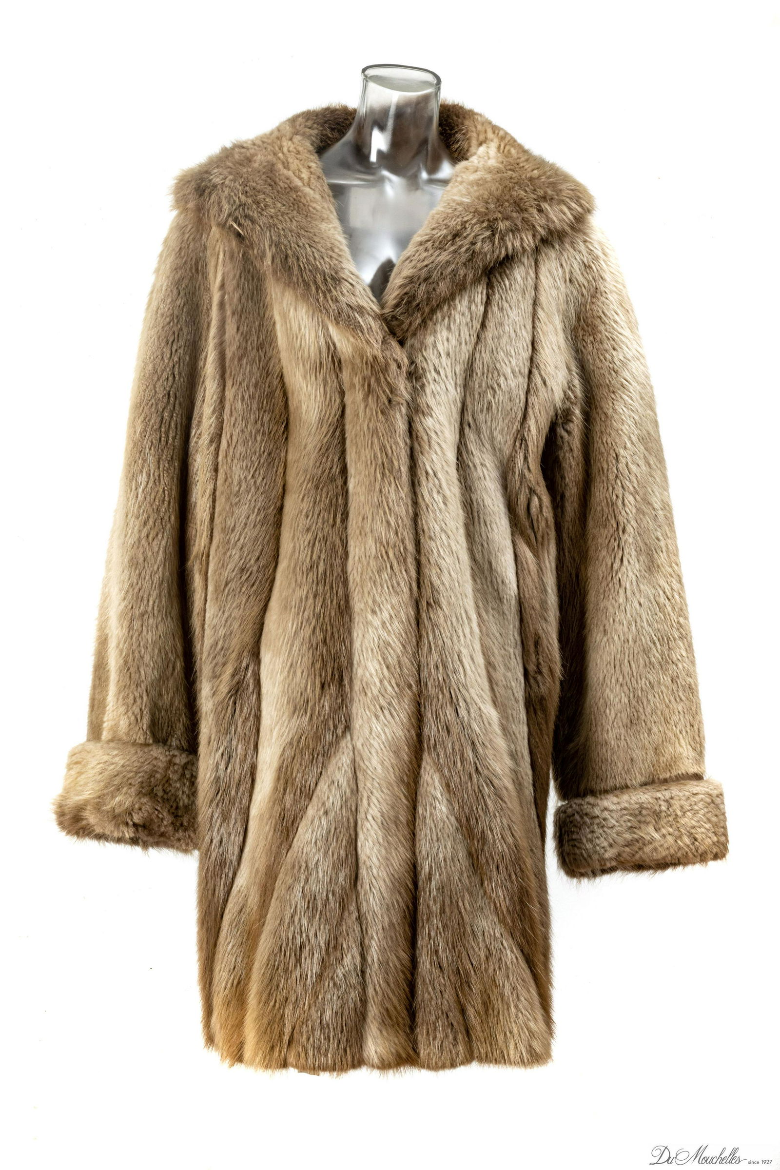 WOMEN'S FULLLENGTH SABLE COAT, H 42", SIZE XL Apr 29, 2022